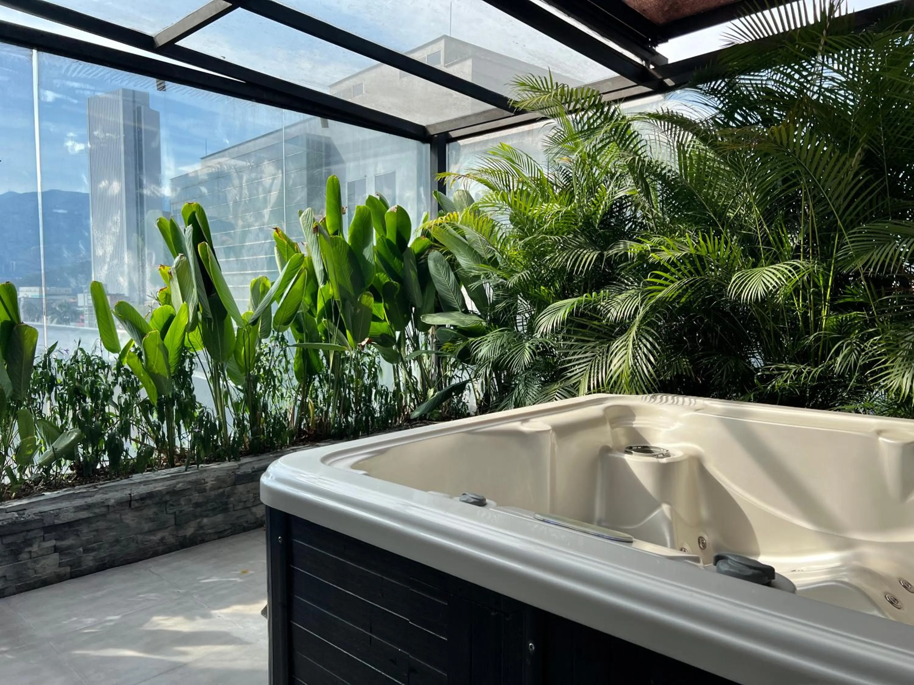 Hot Tub in Hotel 47 Medellin Center