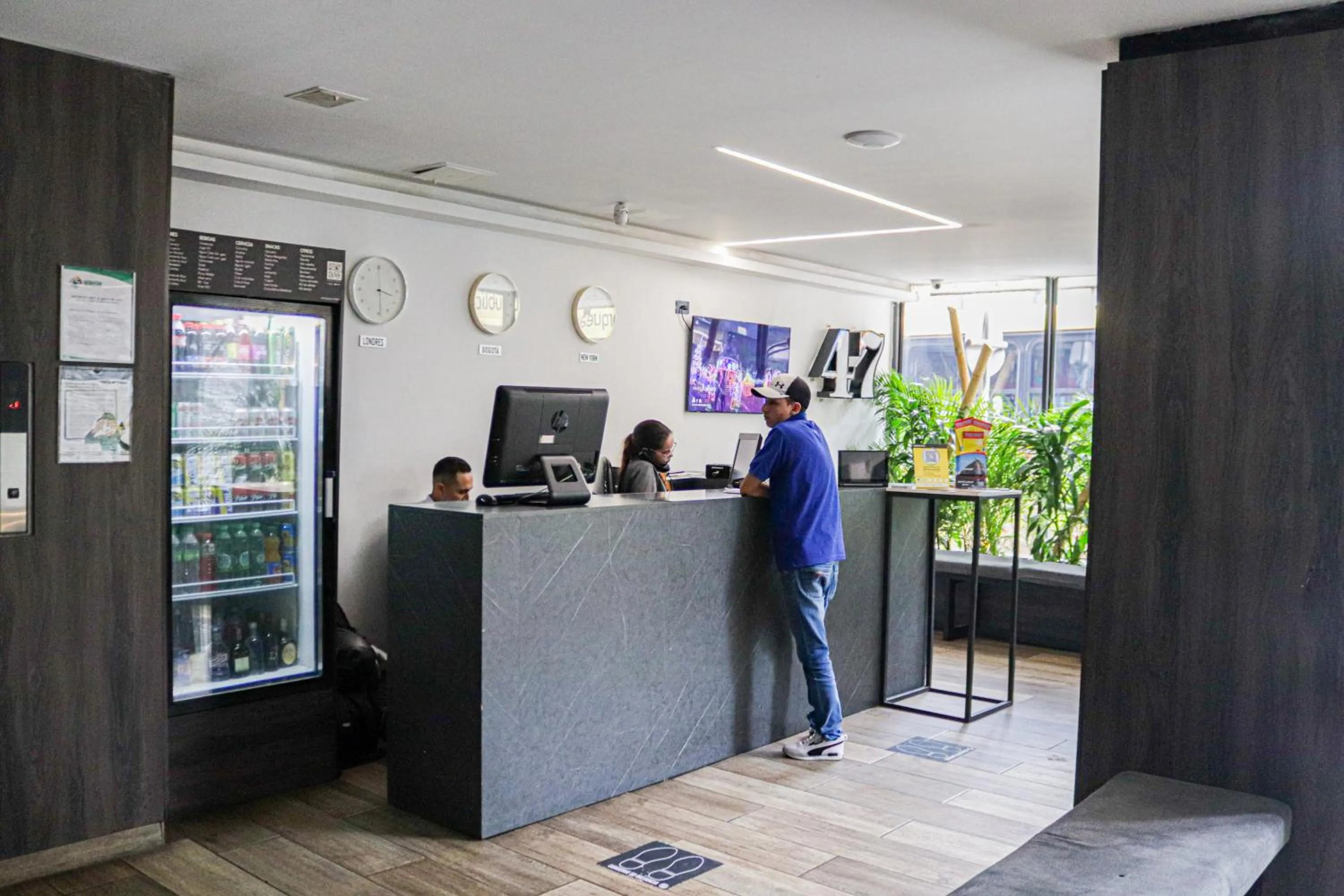 Lobby or reception in Hotel 47 Medellin Center