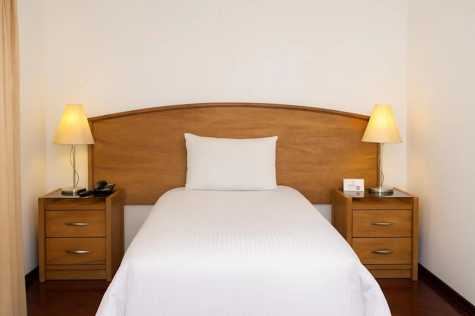 Bed in Hotel Tourblanche