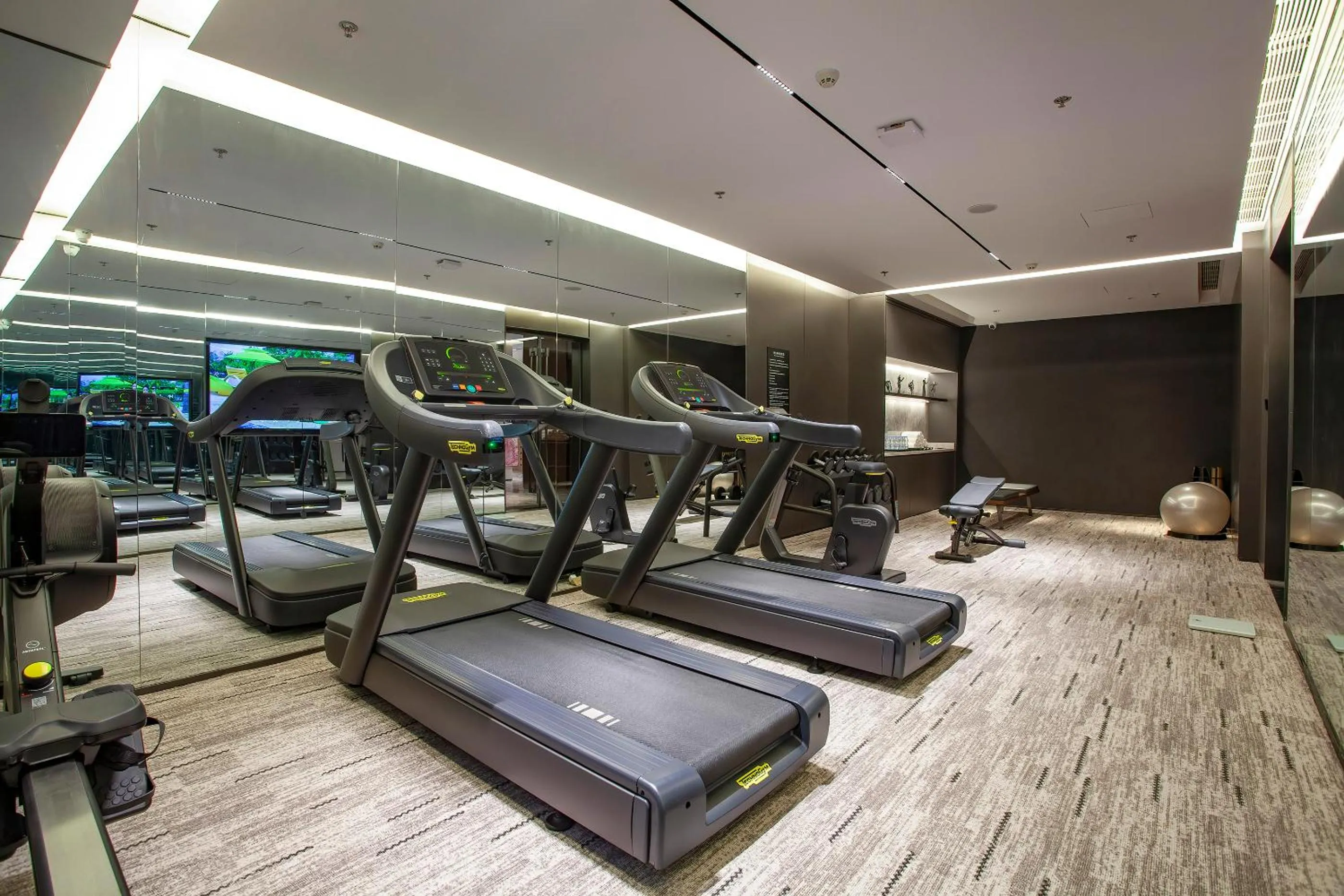 Fitness centre/facilities in Nanjing Fanyue Plaza Intercity Hotel