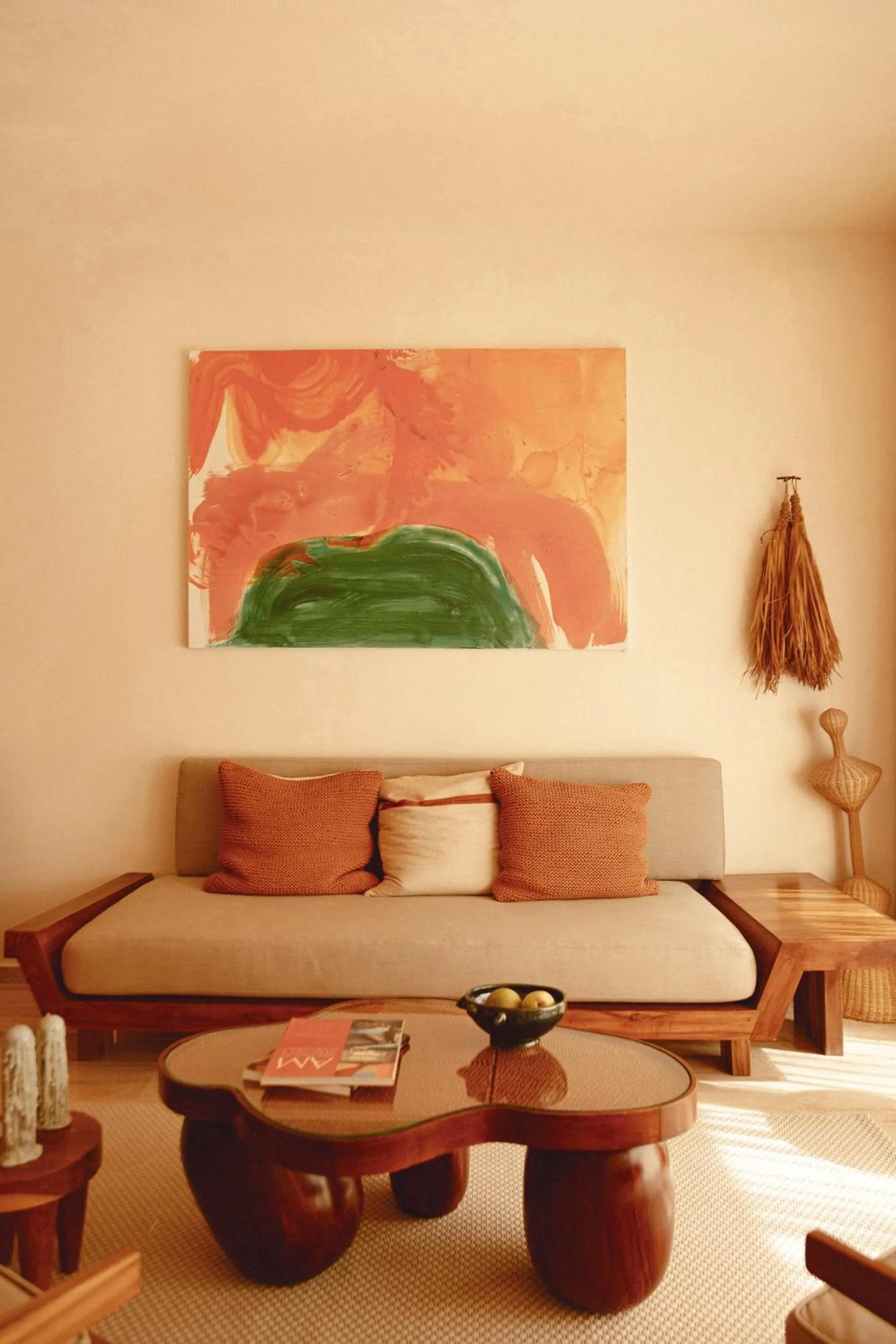 Living room in Bacab Tulum