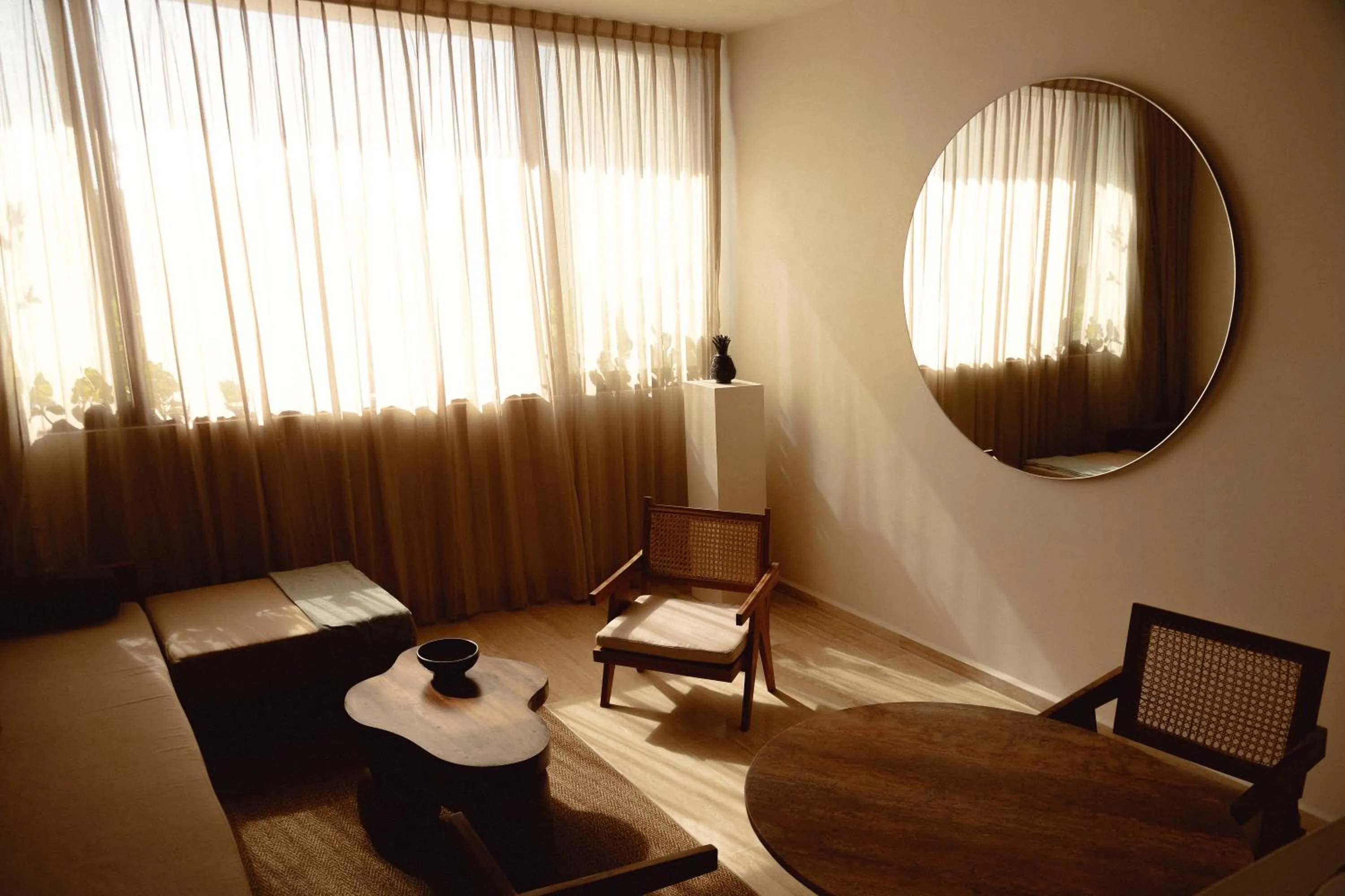 Living room in Bacab Tulum