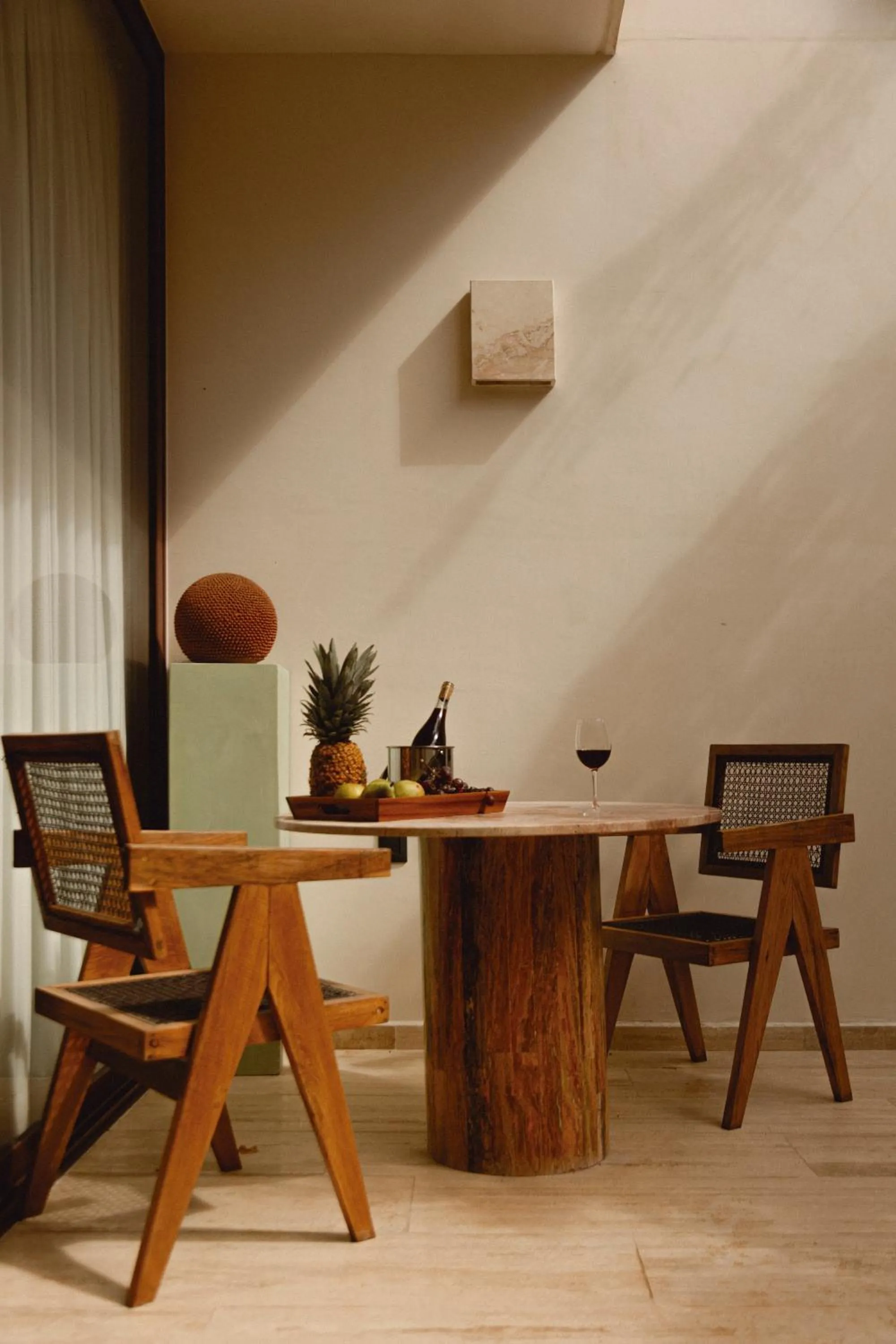 Seating area in Bacab Tulum