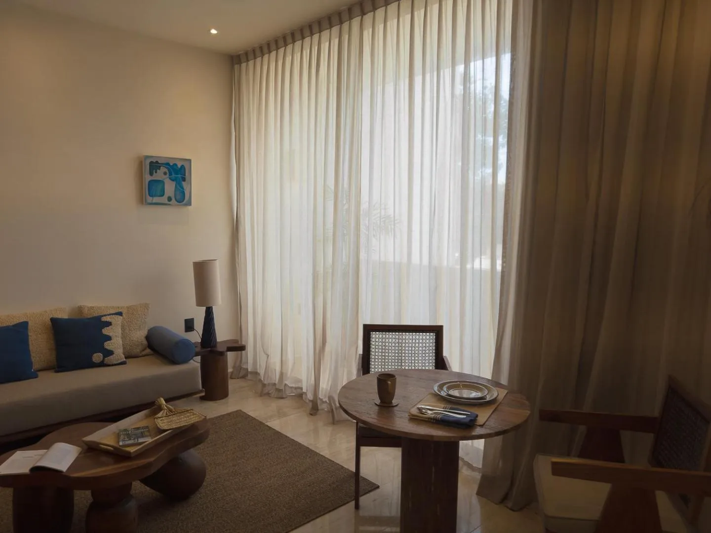 Living room in Bacab Tulum