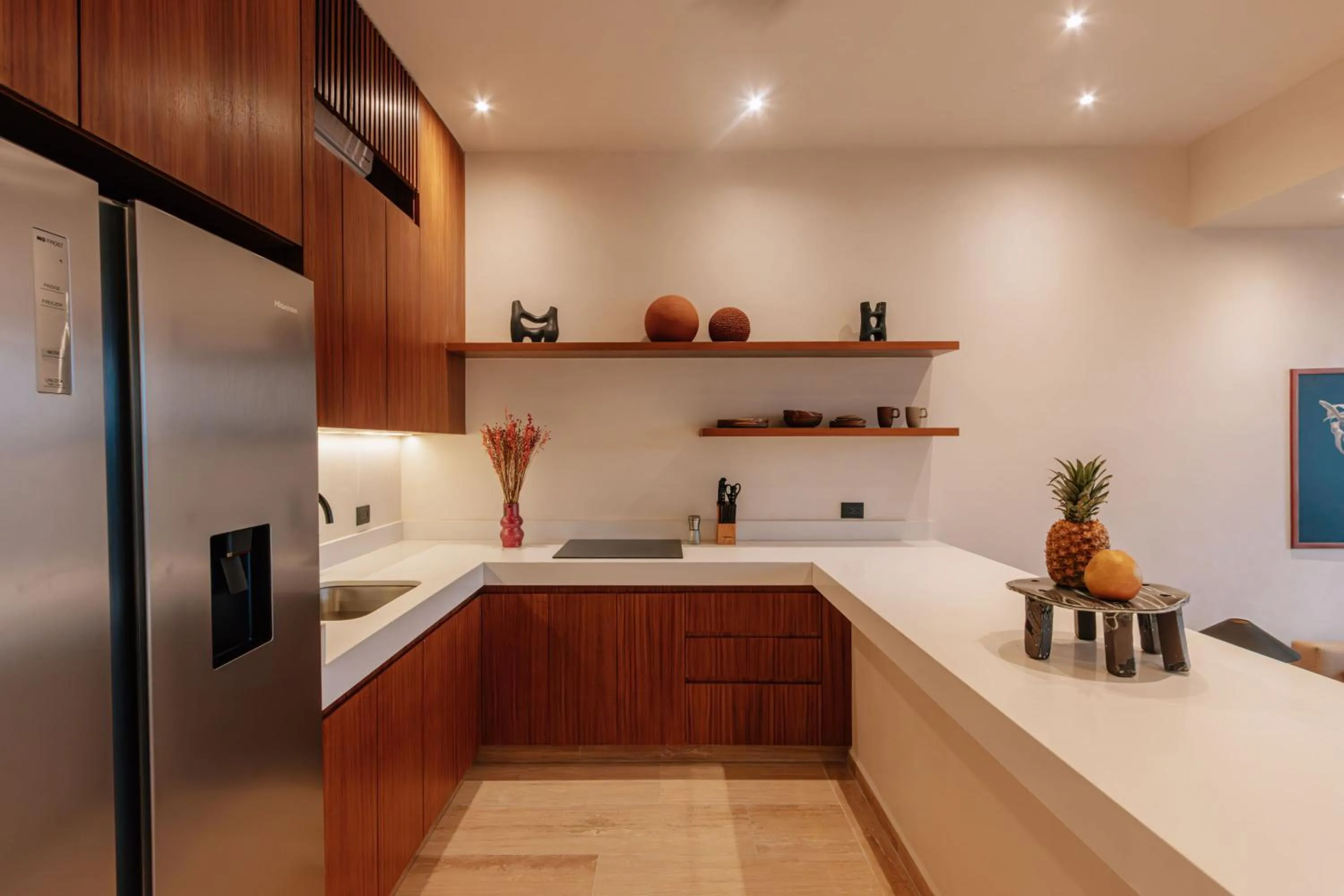 Kitchen or kitchenette in Bacab Tulum