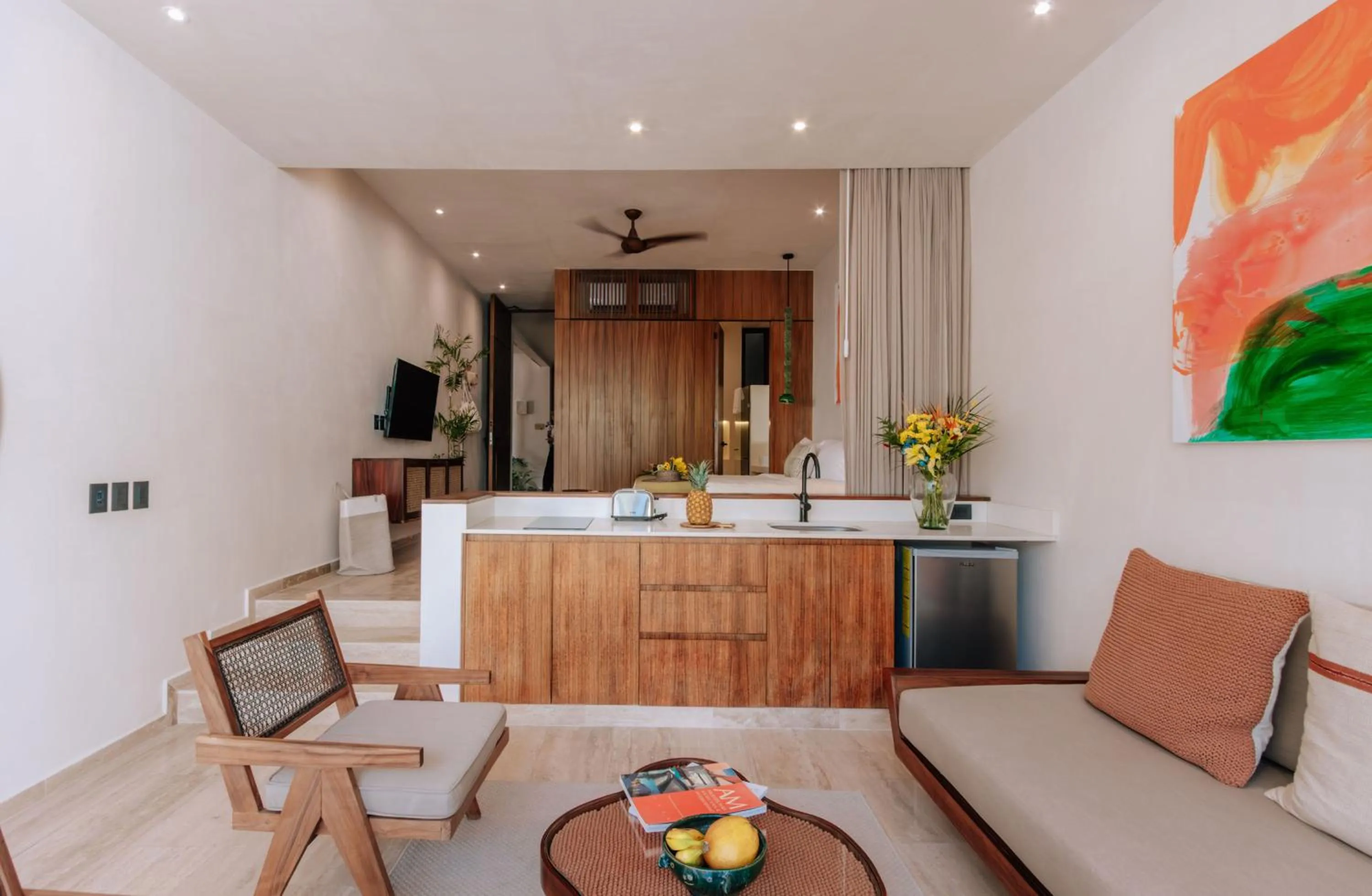 Kitchen or kitchenette in Bacab Tulum