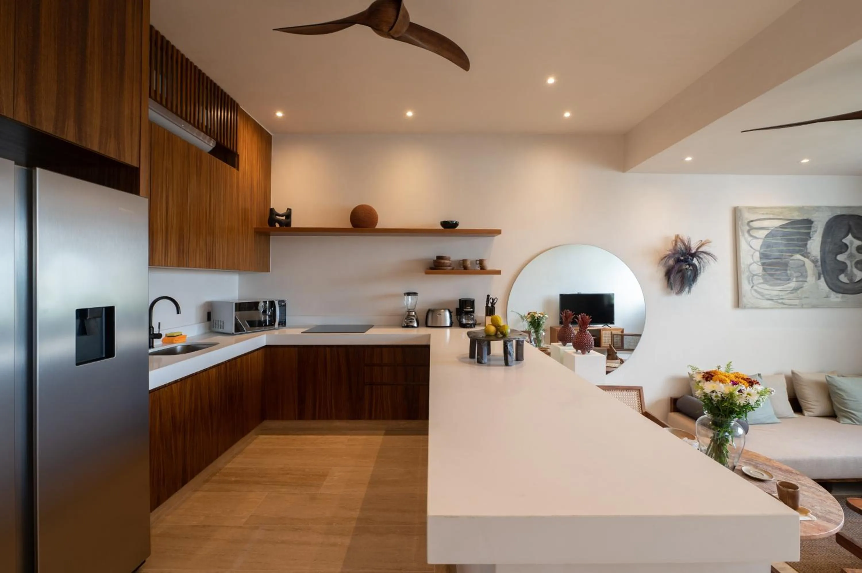 Kitchen or kitchenette in Bacab Tulum