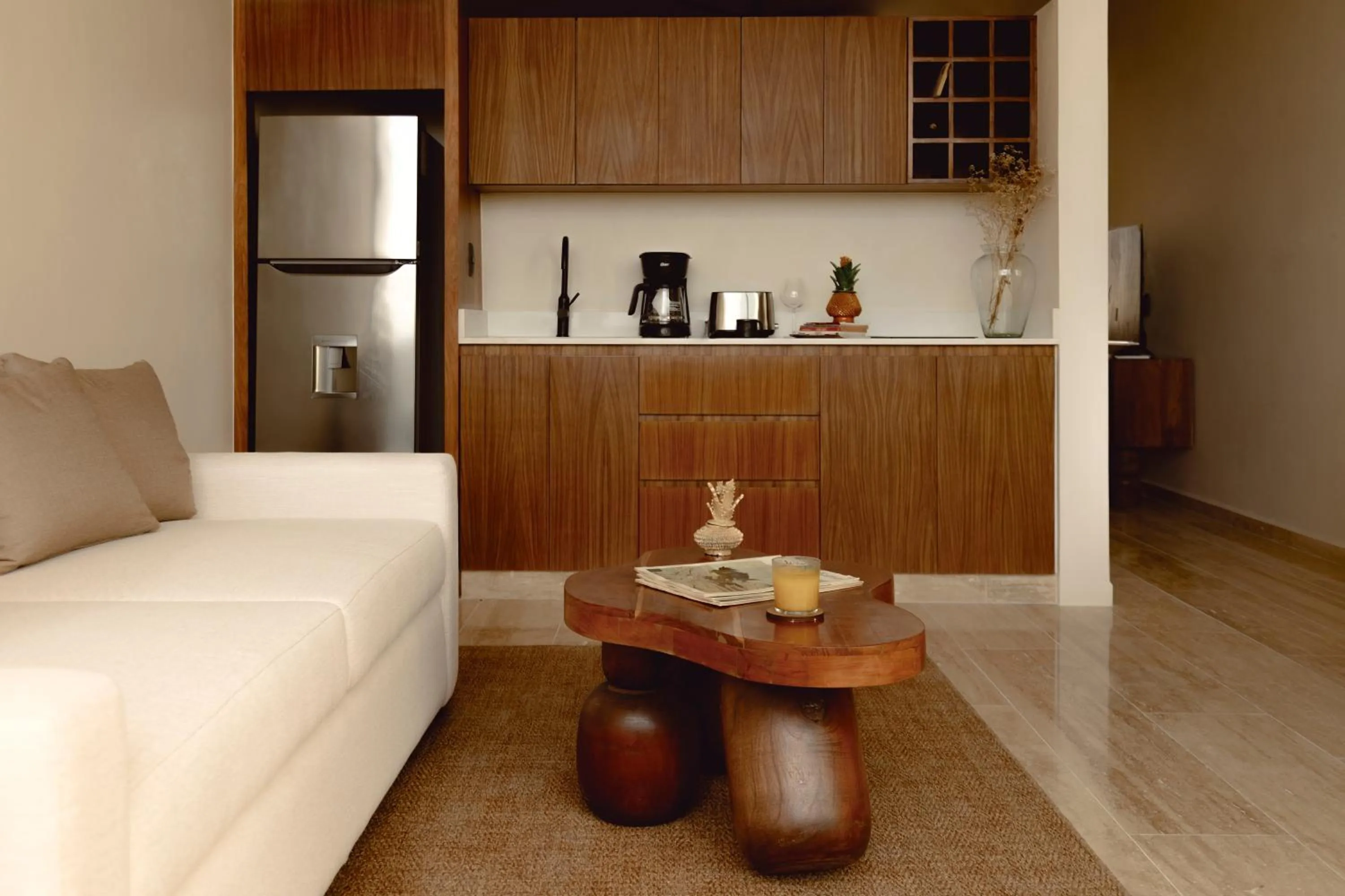 Kitchen or kitchenette in Bacab Tulum