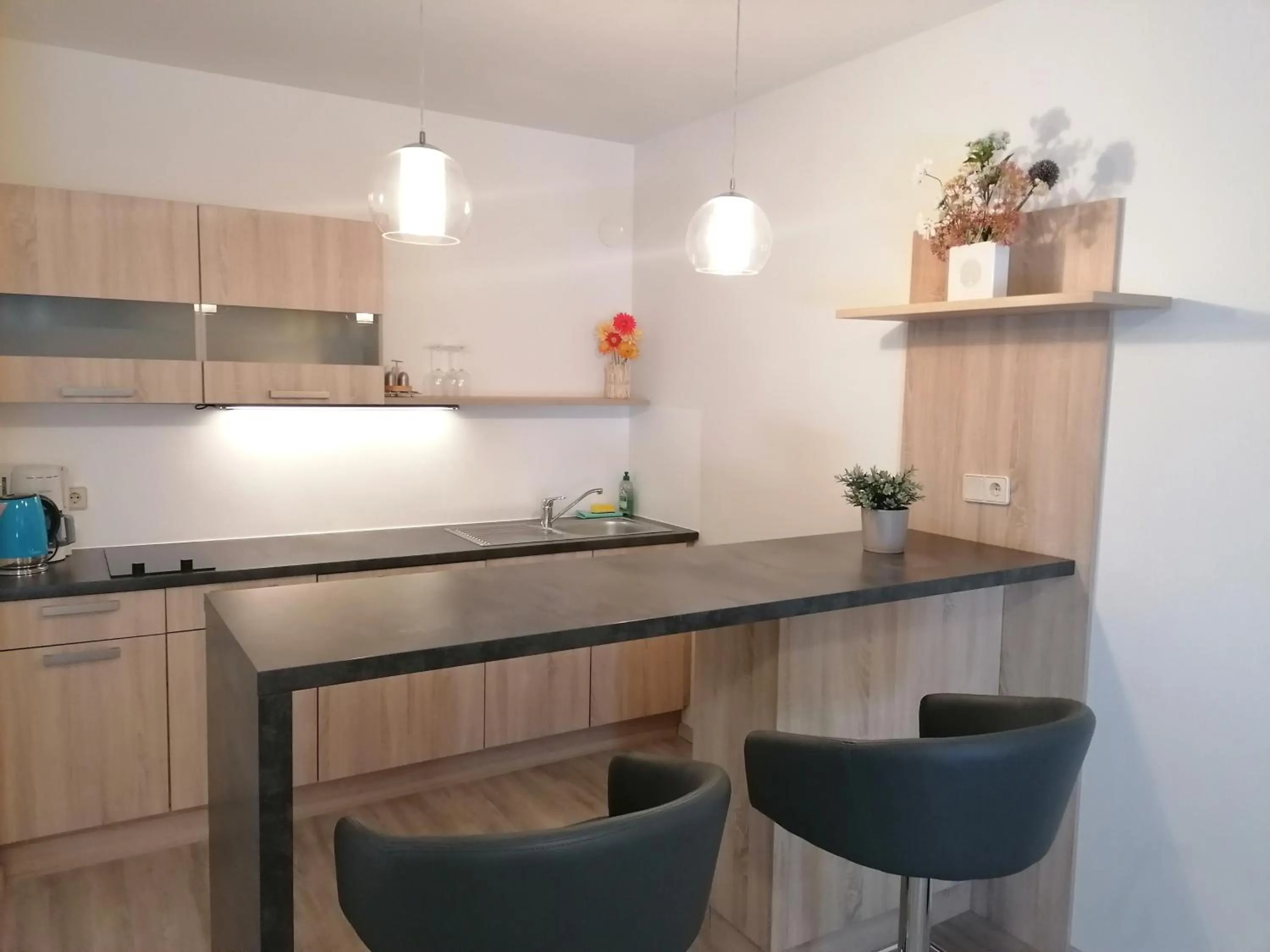 Kitchen or kitchenette in Das Karl August