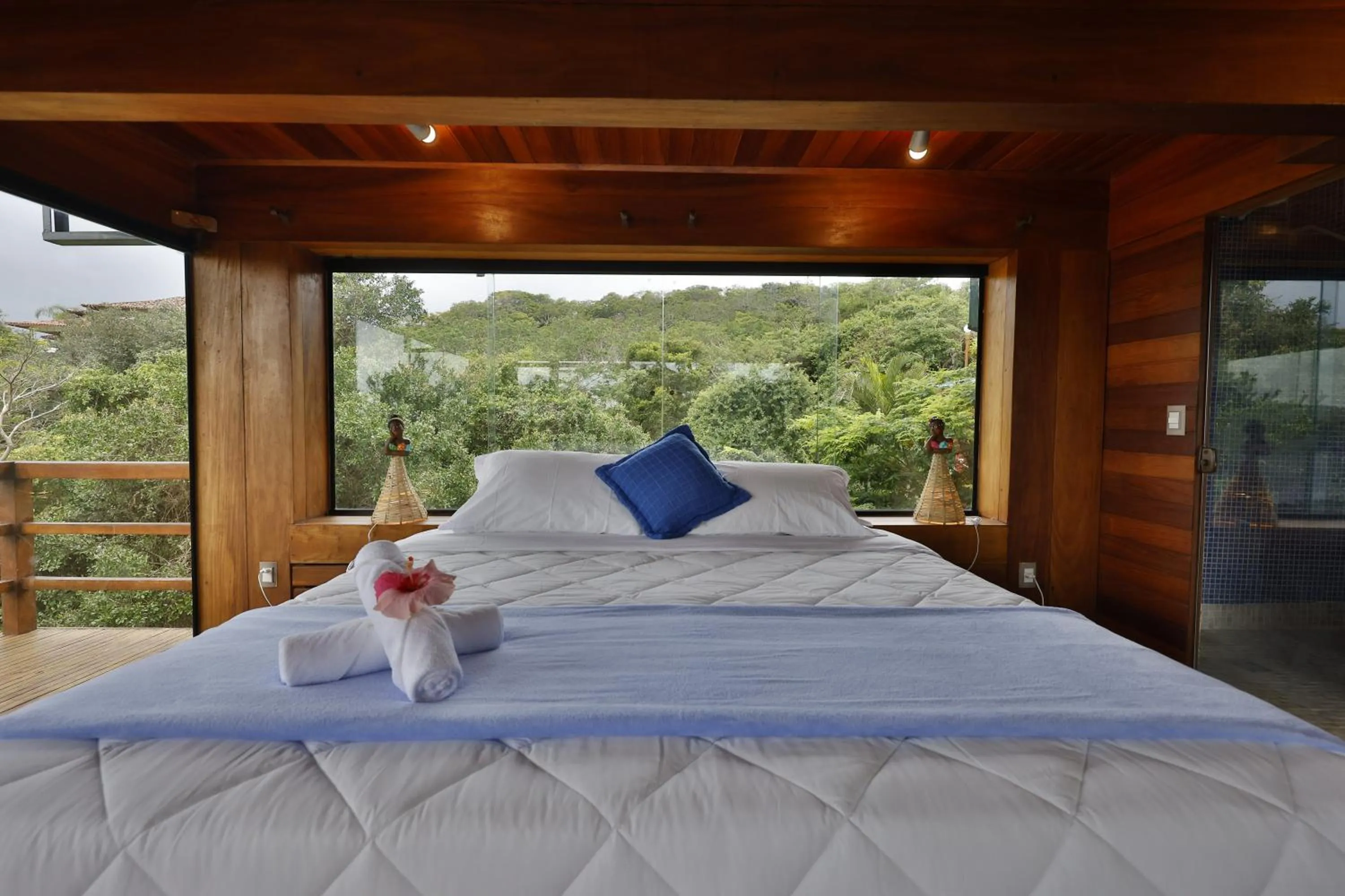 Bed in Cliffside Boutique Hotel