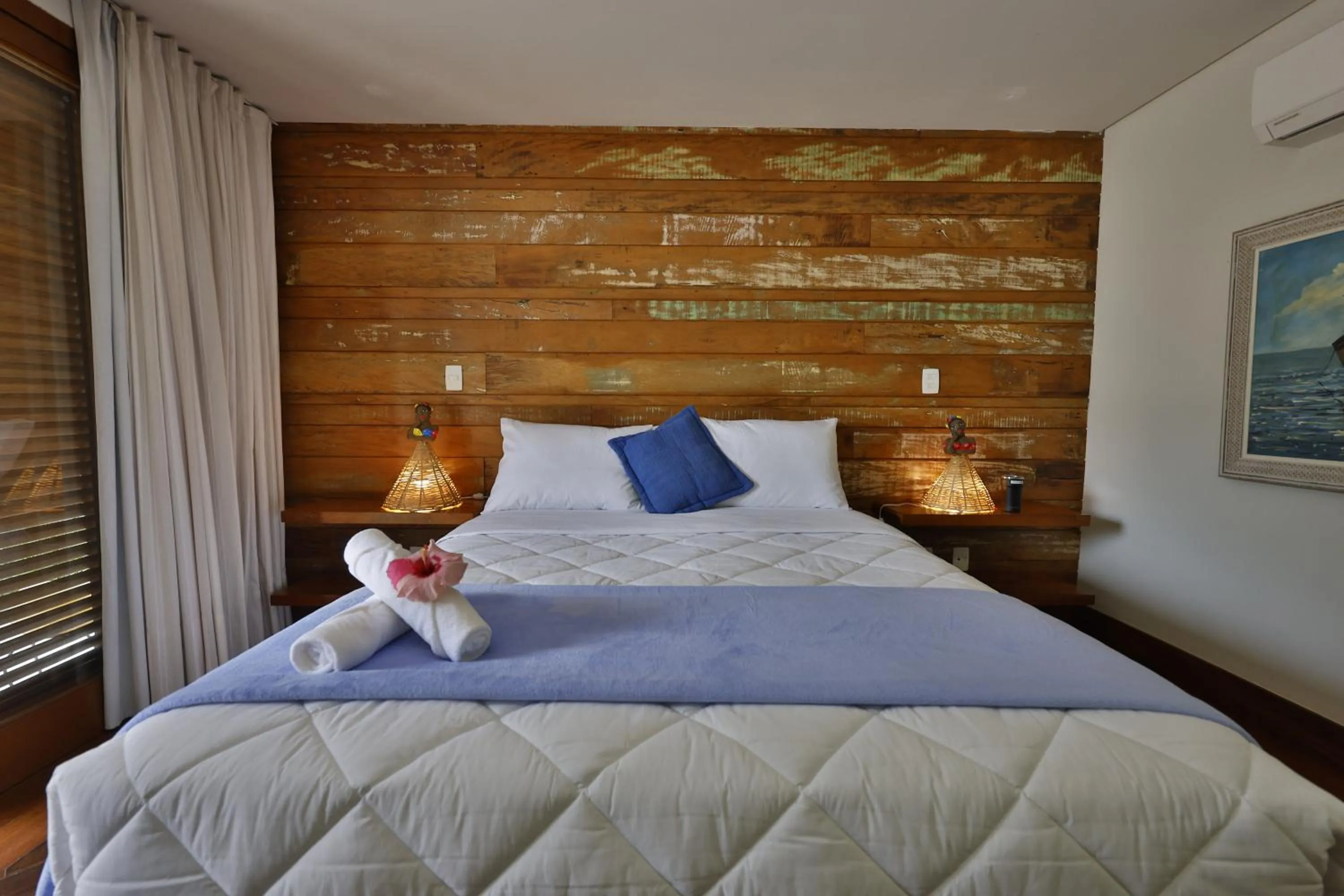 Bed in Cliffside Boutique Hotel