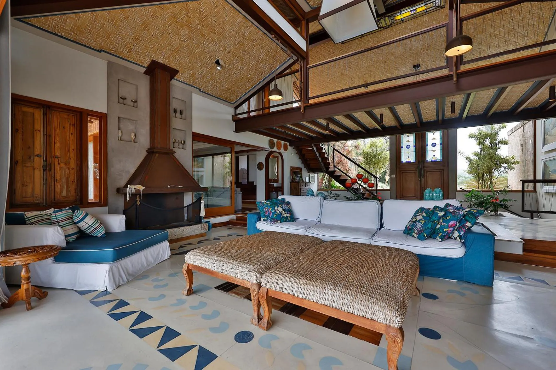 Living room in Cliffside Boutique Hotel