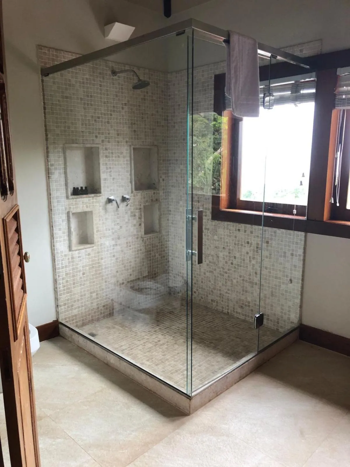 Shower in Cliffside Boutique Hotel