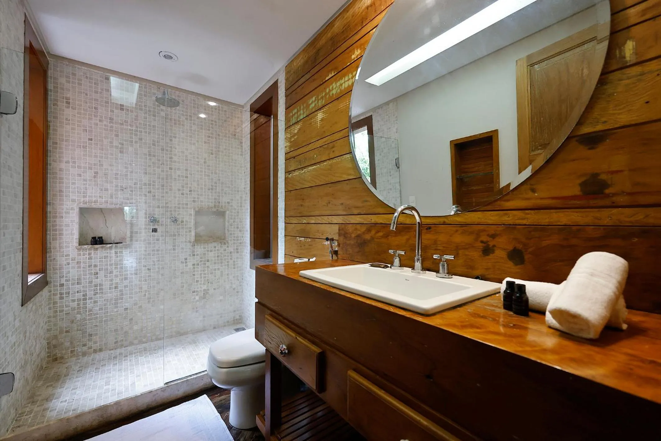 Shower in Cliffside Boutique Hotel