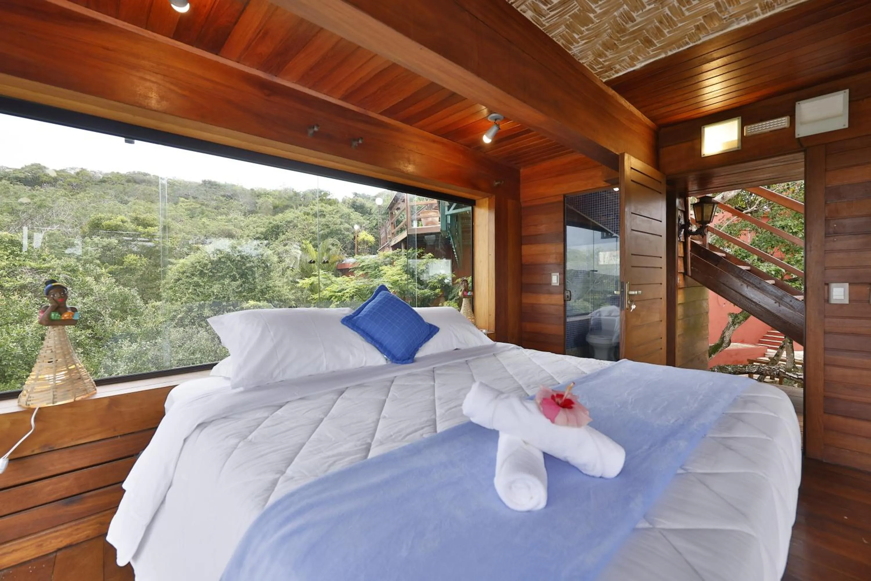 Bed in Cliffside Boutique Hotel