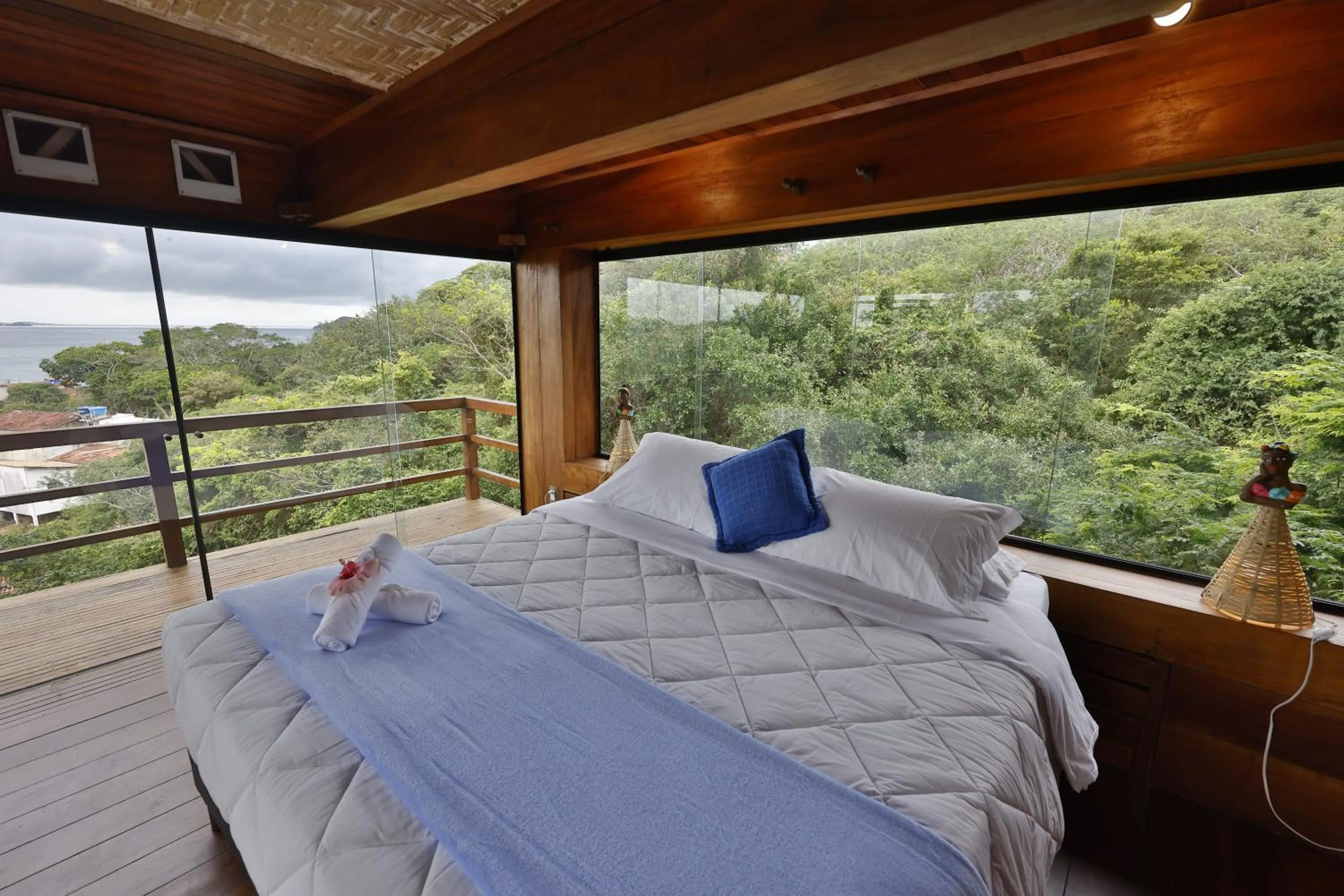 Bed in Cliffside Boutique Hotel