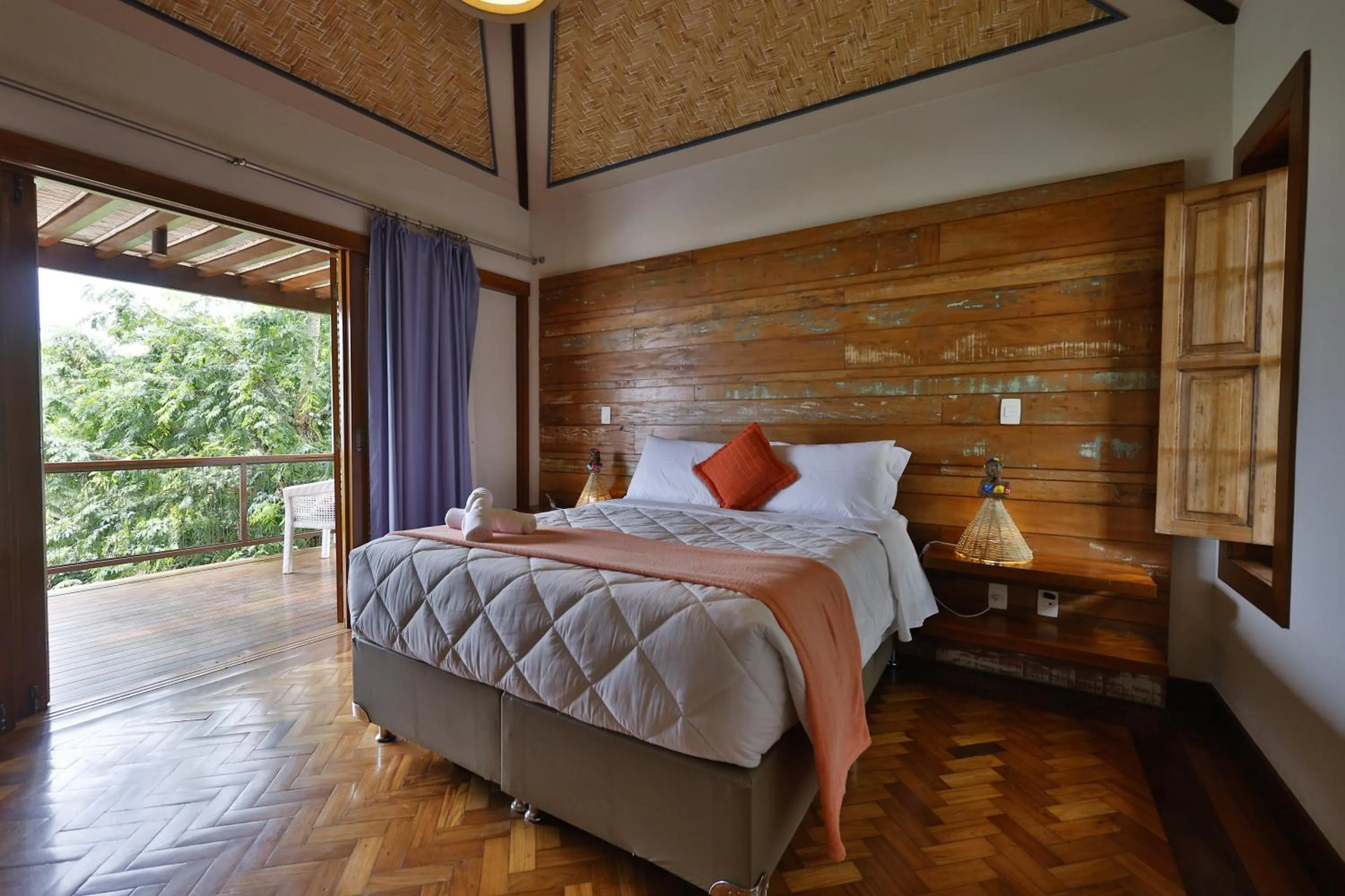 Bed in Cliffside Boutique Hotel