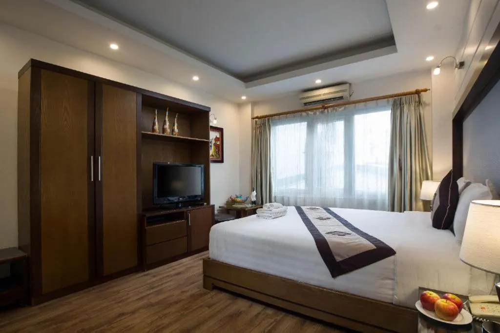 Bed in Splendid Holiday Hotel Spa