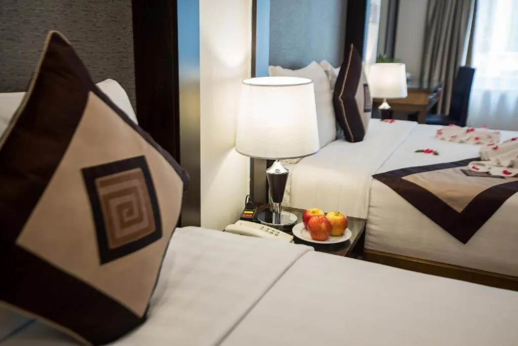 Bed in Splendid Holiday Hotel Spa