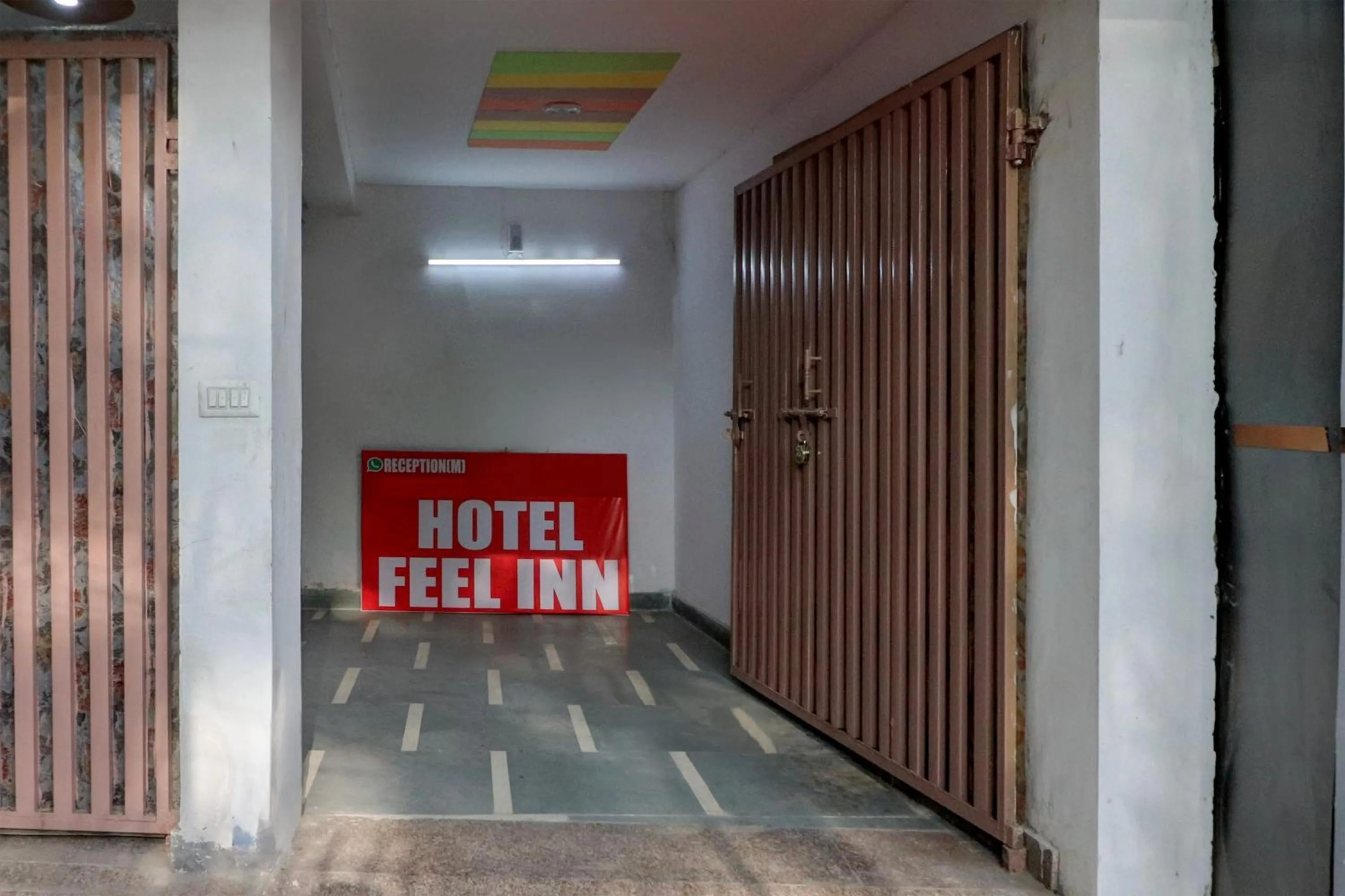 Facade/entrance in Hotel O Hotel Feel Inn