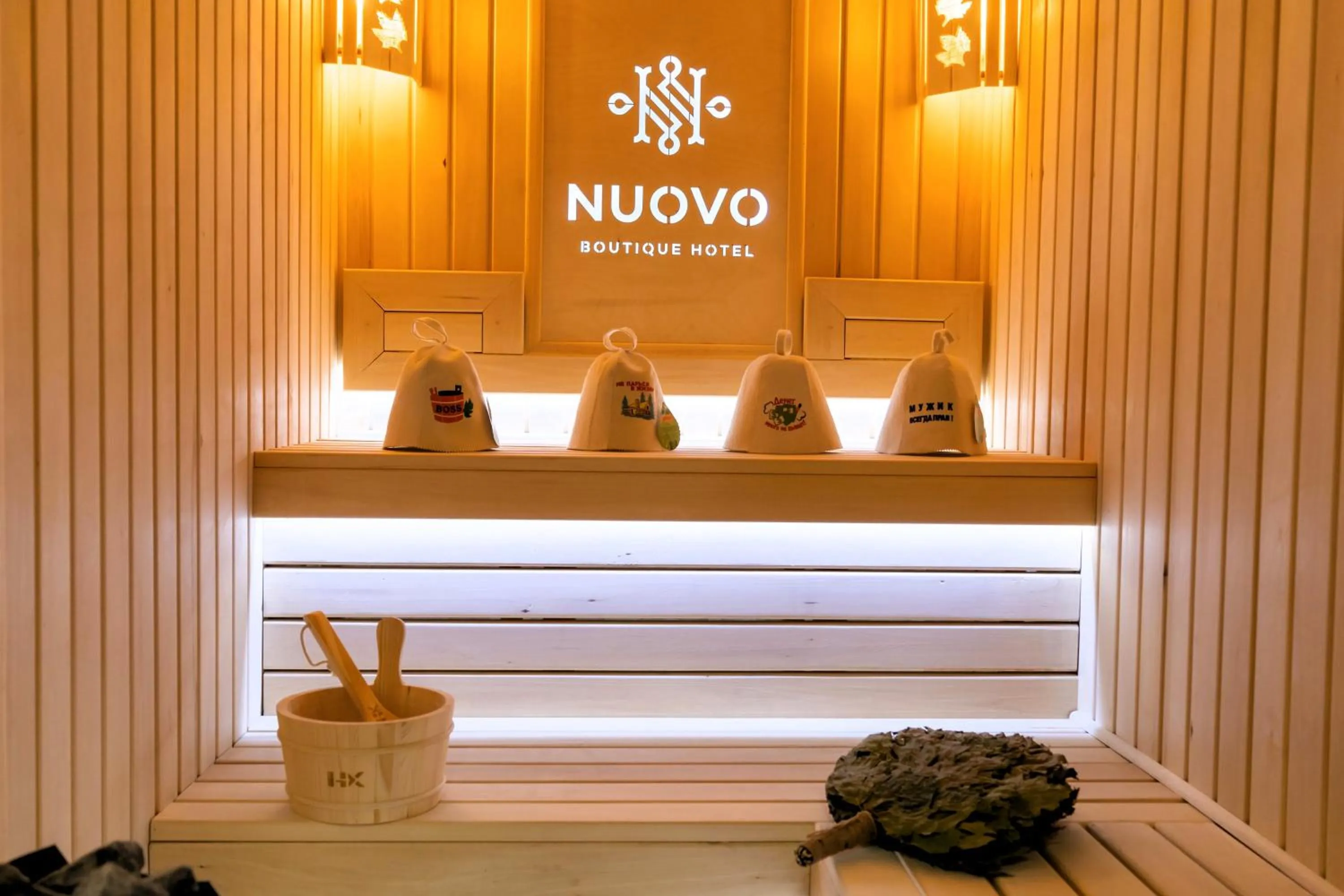 Sauna in Nuovo Boutique Hotel