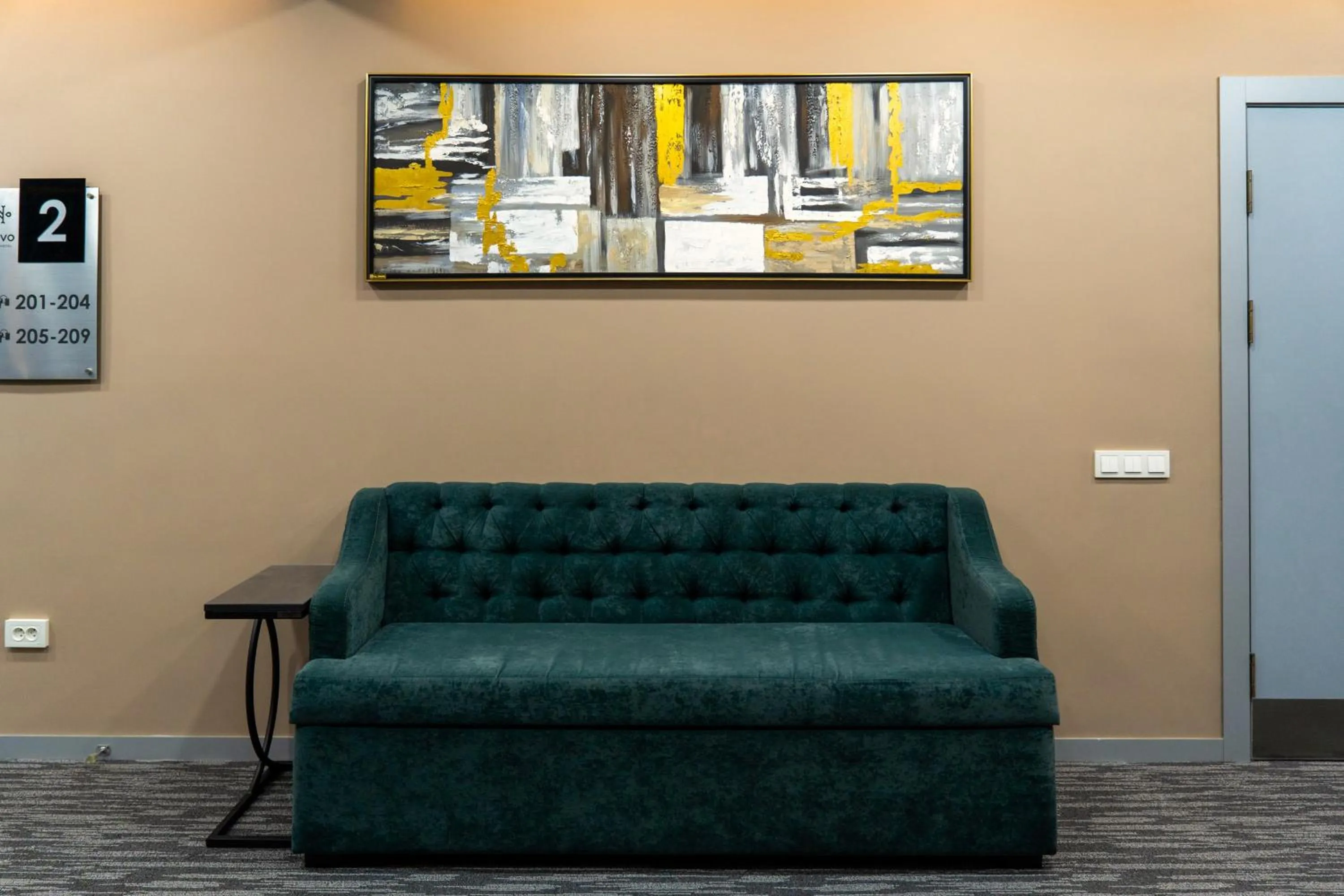 Seating area in Nuovo Boutique Hotel