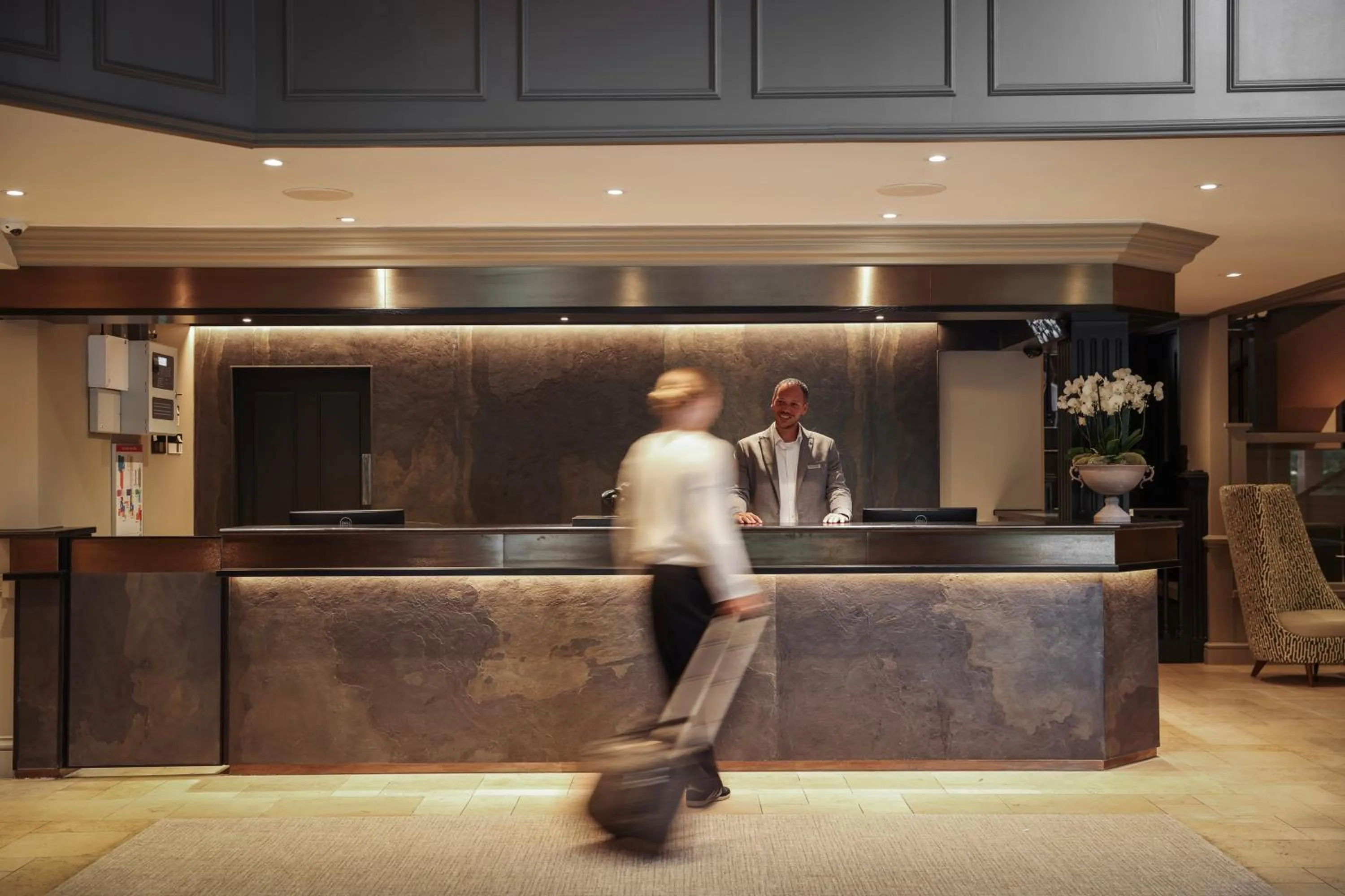 Lobby or reception in Donnington Hotel, Spa & Golf