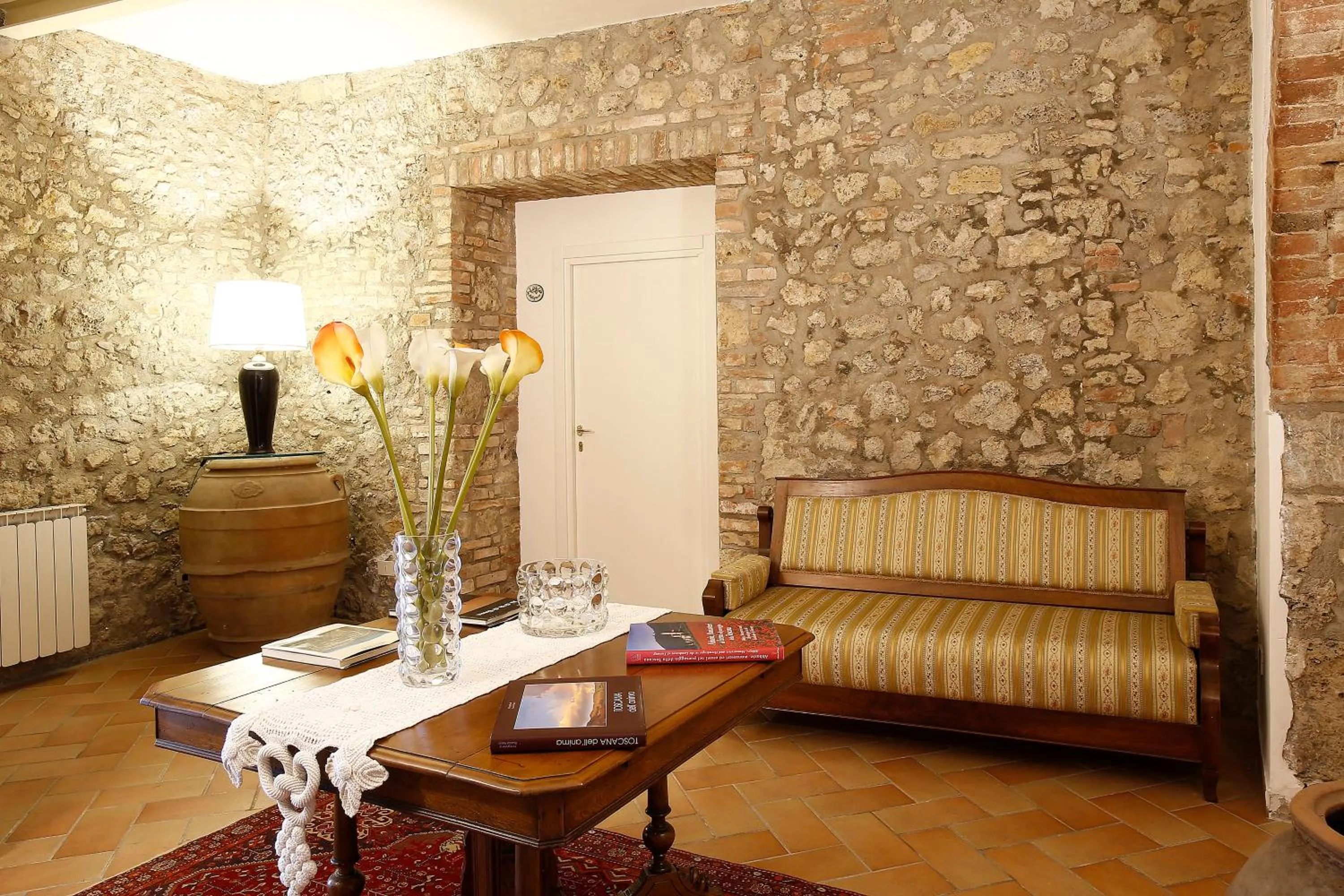 Living room in Podere Lornanino
