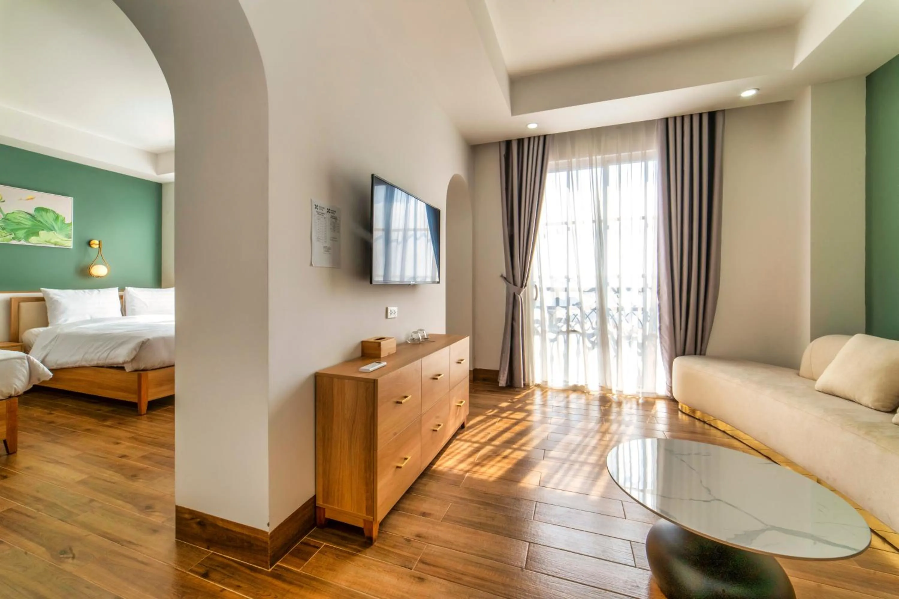 Bed in Lotus Home Hillside