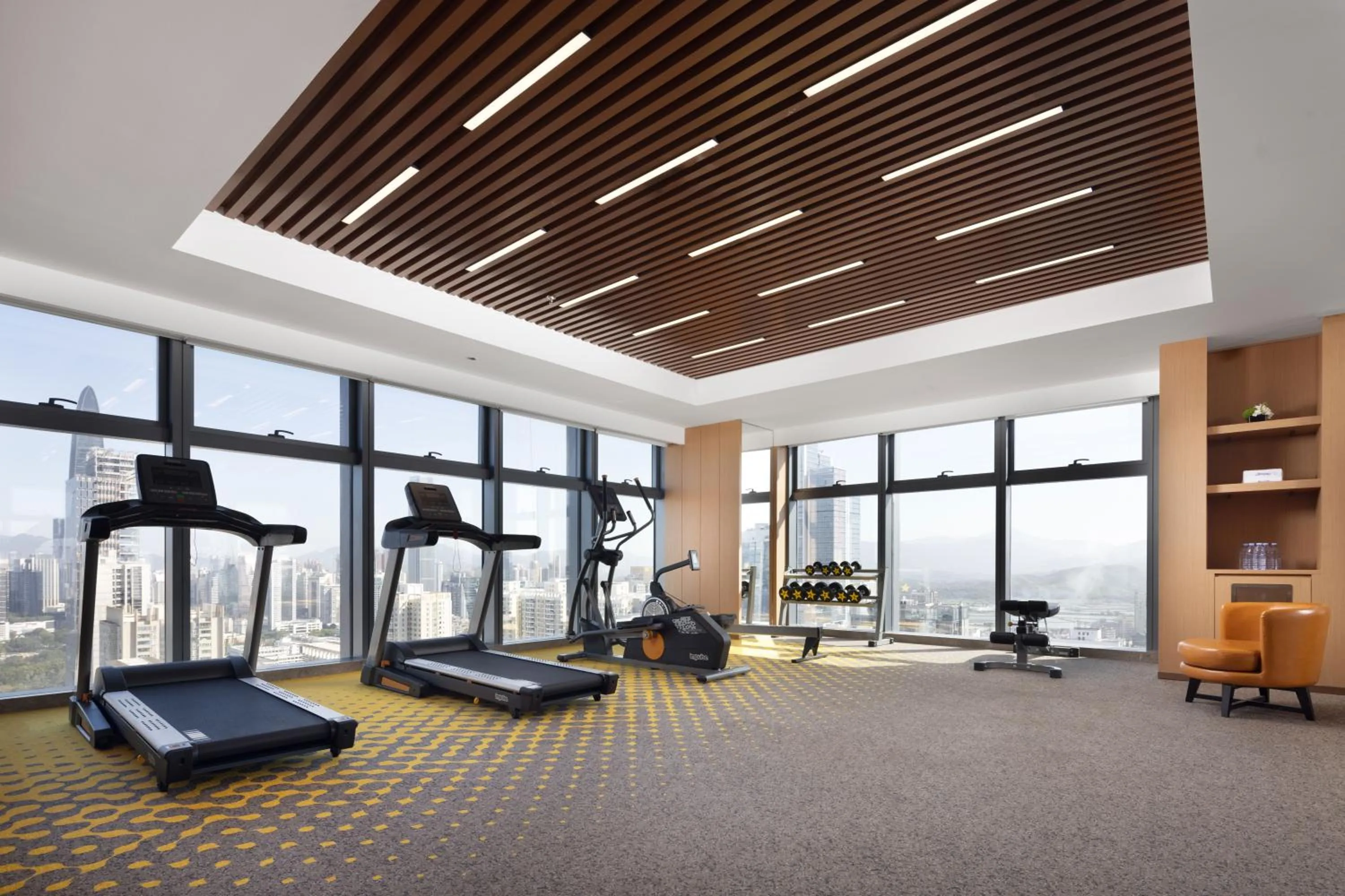 Fitness centre/facilities in Hampton by Hilton Shenzhen Futian Huaqiangbei