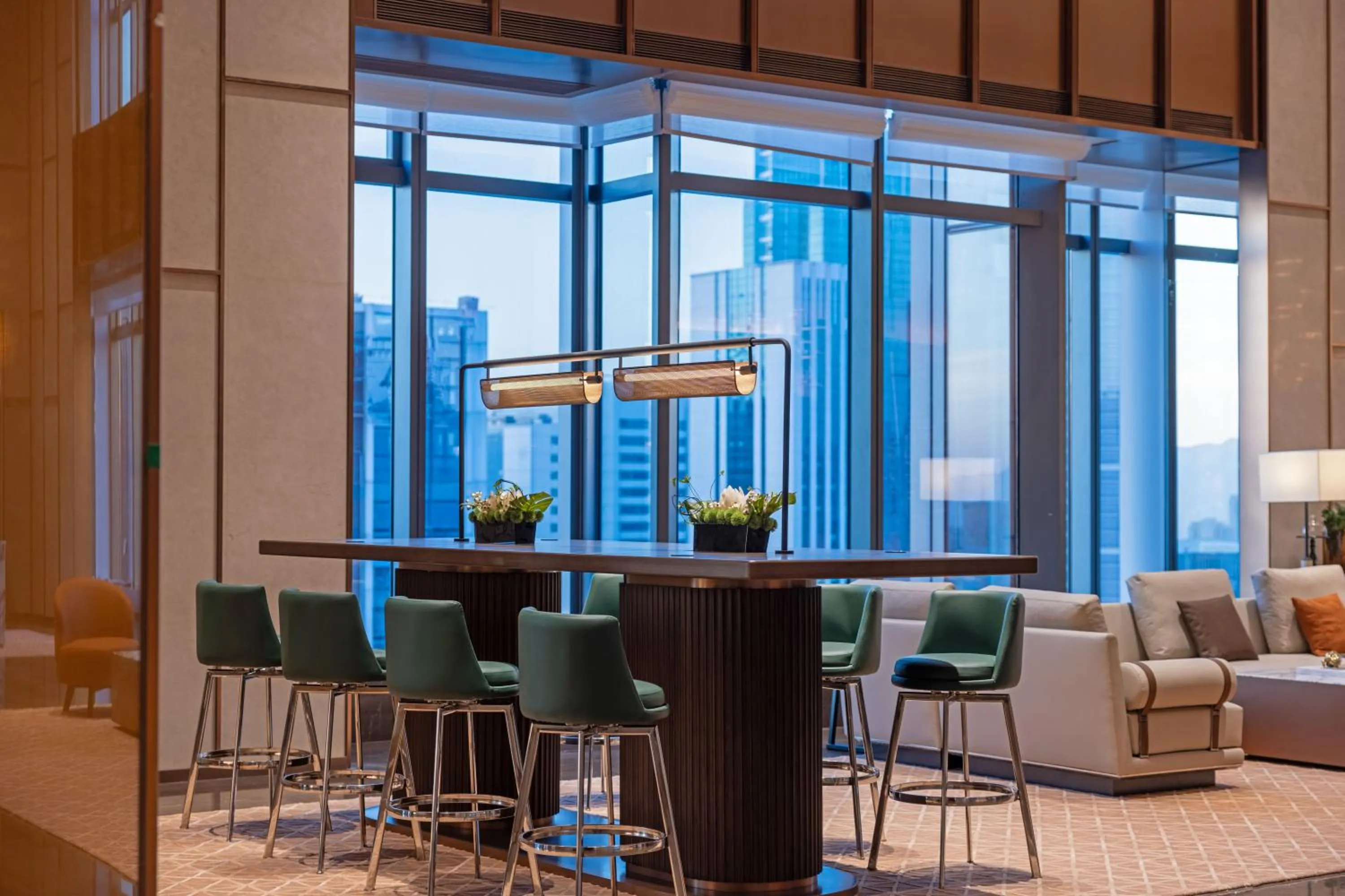 Seating area in Hampton by Hilton Shenzhen Futian Huaqiangbei