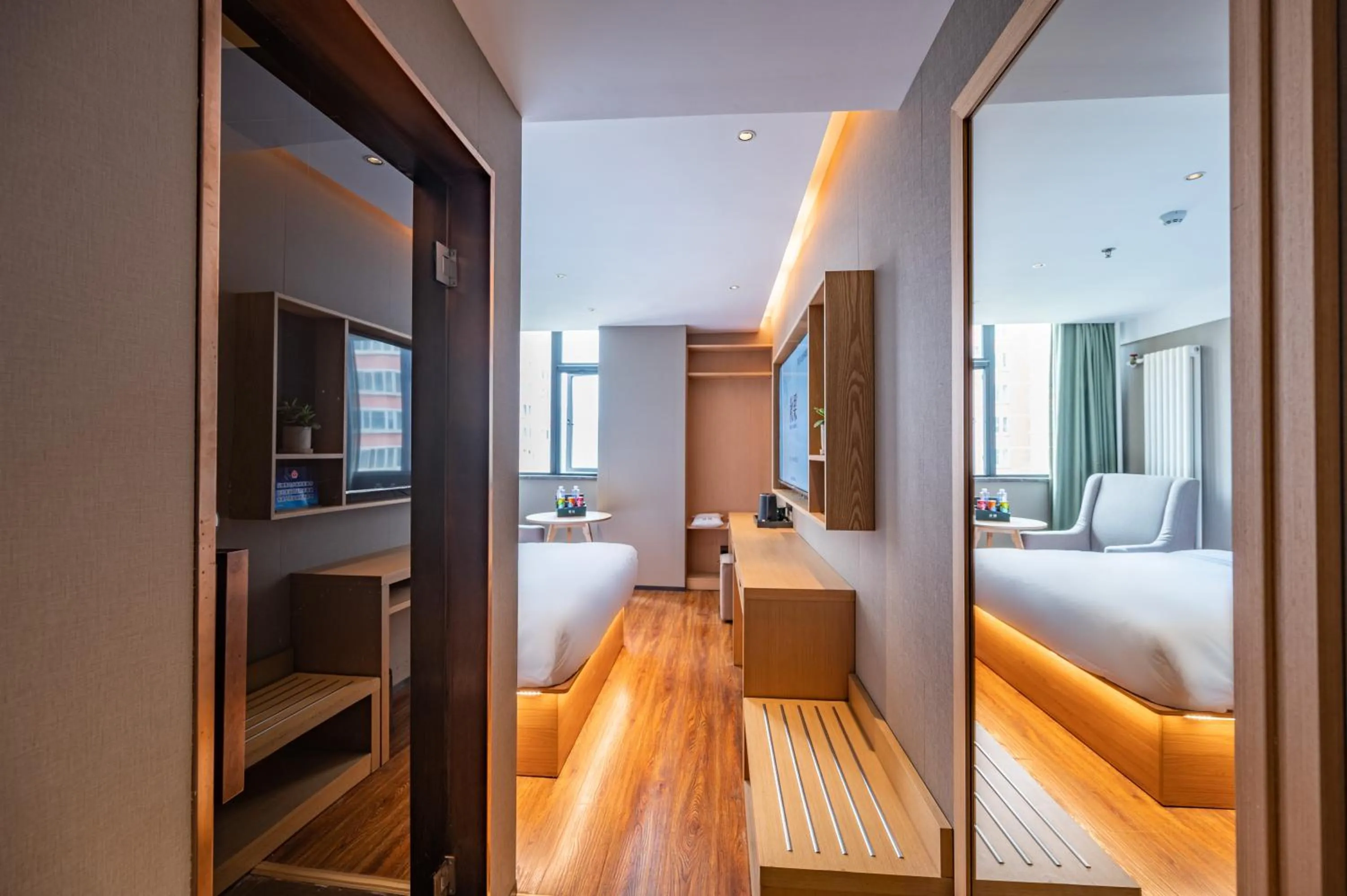 Photo of the whole room, Bed in True Go Hotel - Beijing Asian Games Village National Convention Center