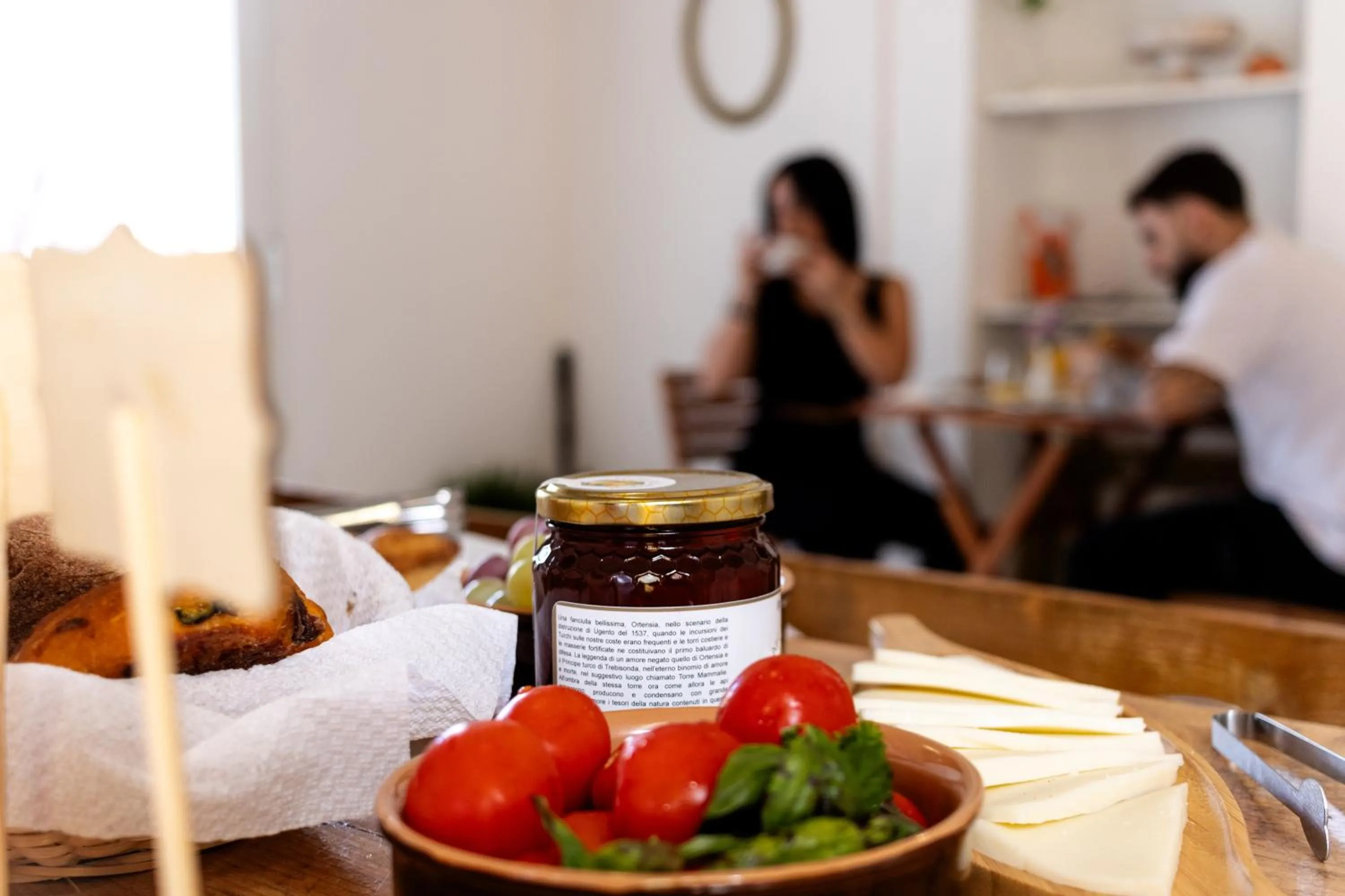Food close-up in Corte Mercurio B&B