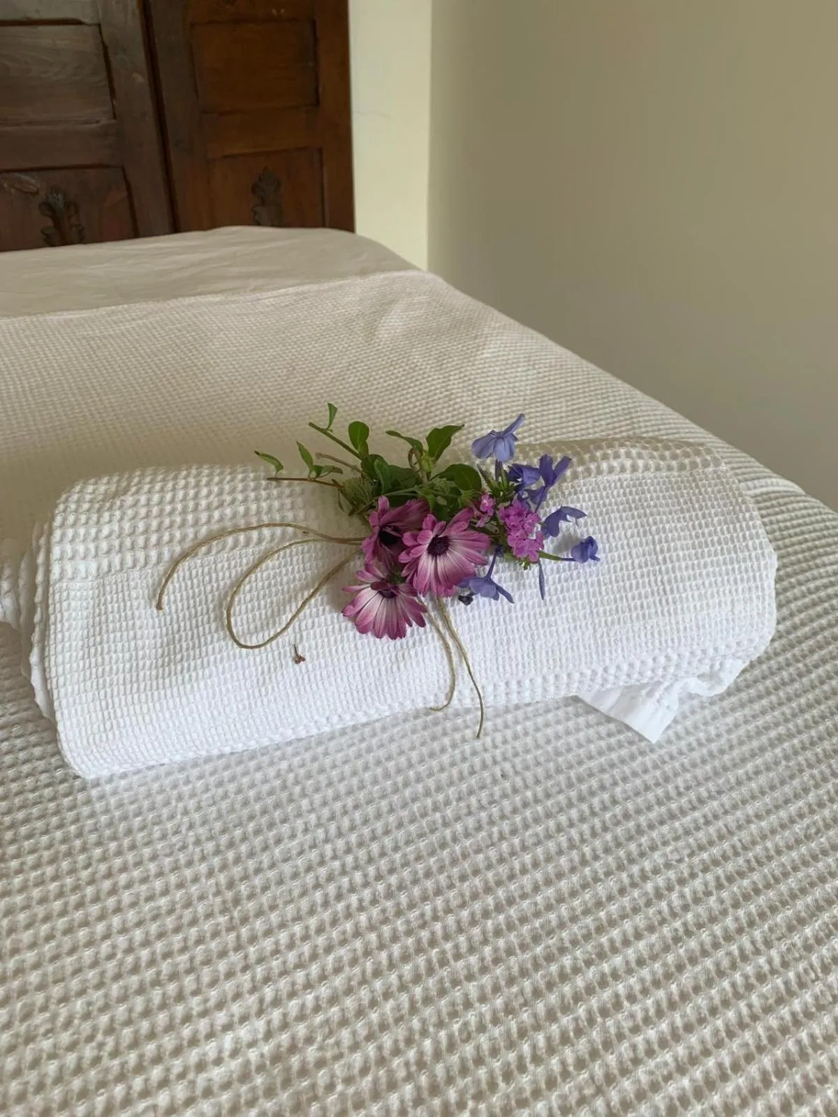 towels, Bed in Corte Mercurio B&B