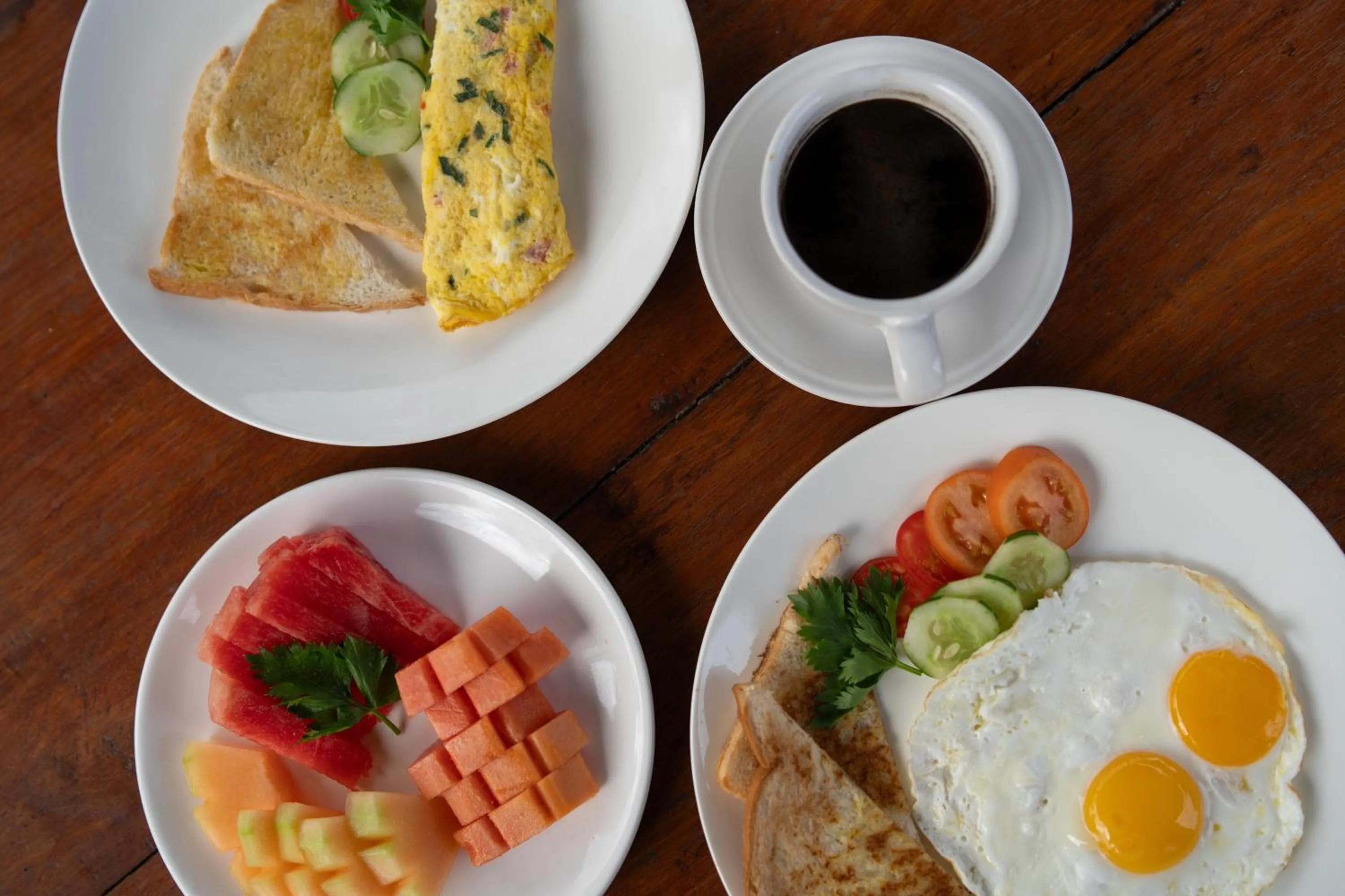 Continental breakfast in The Patra Ubud