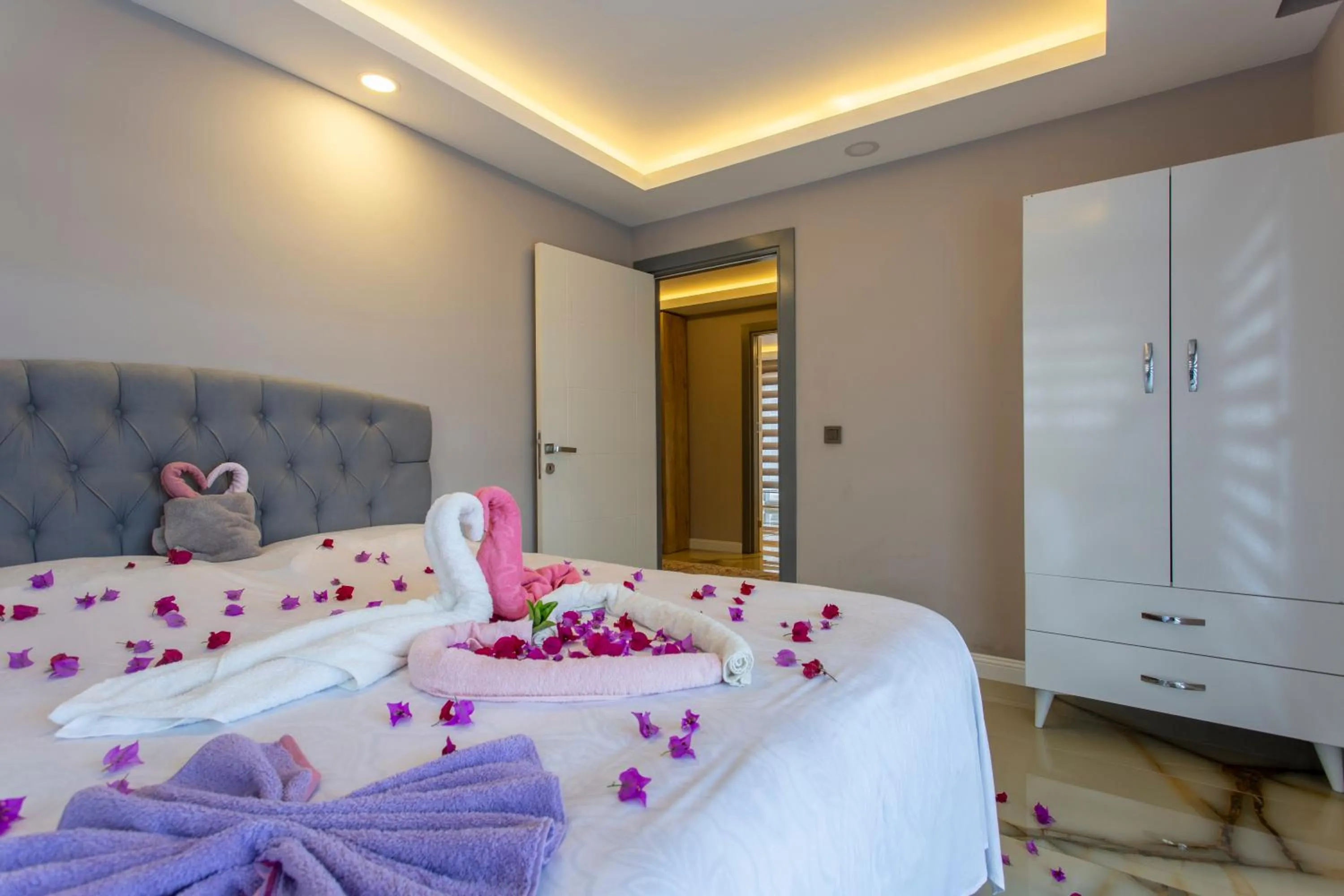 Bed in Avullar Palace Hotel