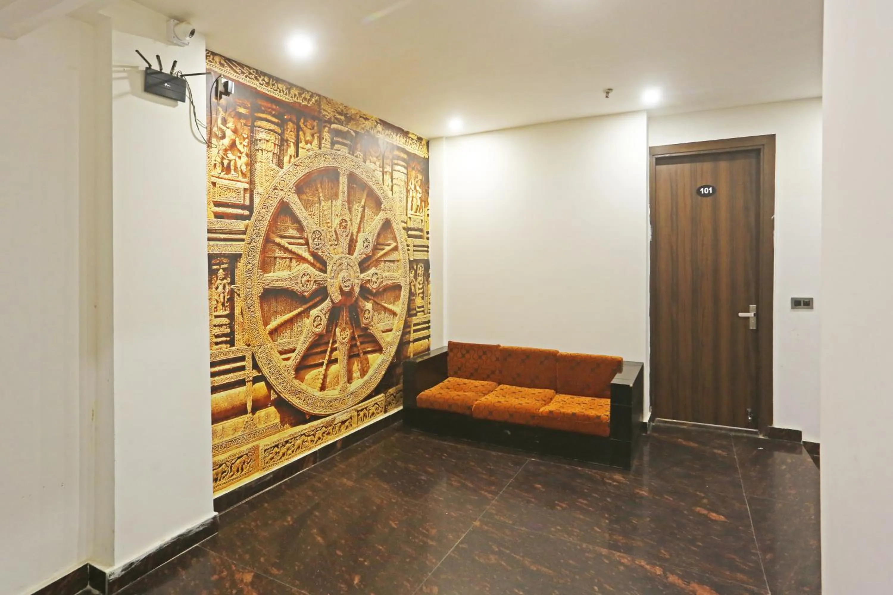 Seating area in Hotel ECG Grand Inn-Near Delhi Airport free Airport Drop