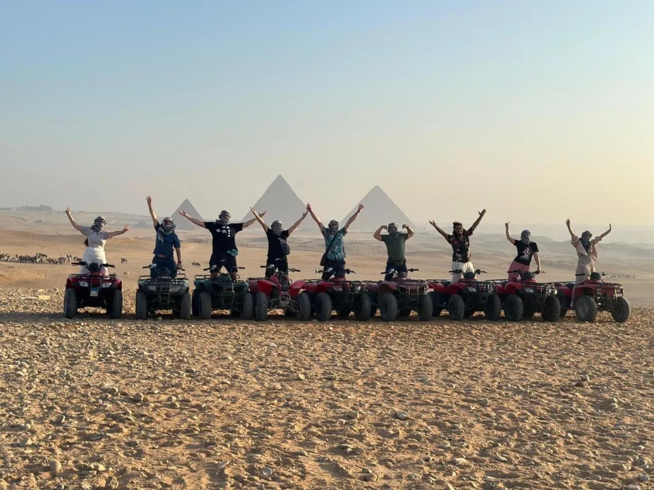 Day in Farsha Pyramids Inn