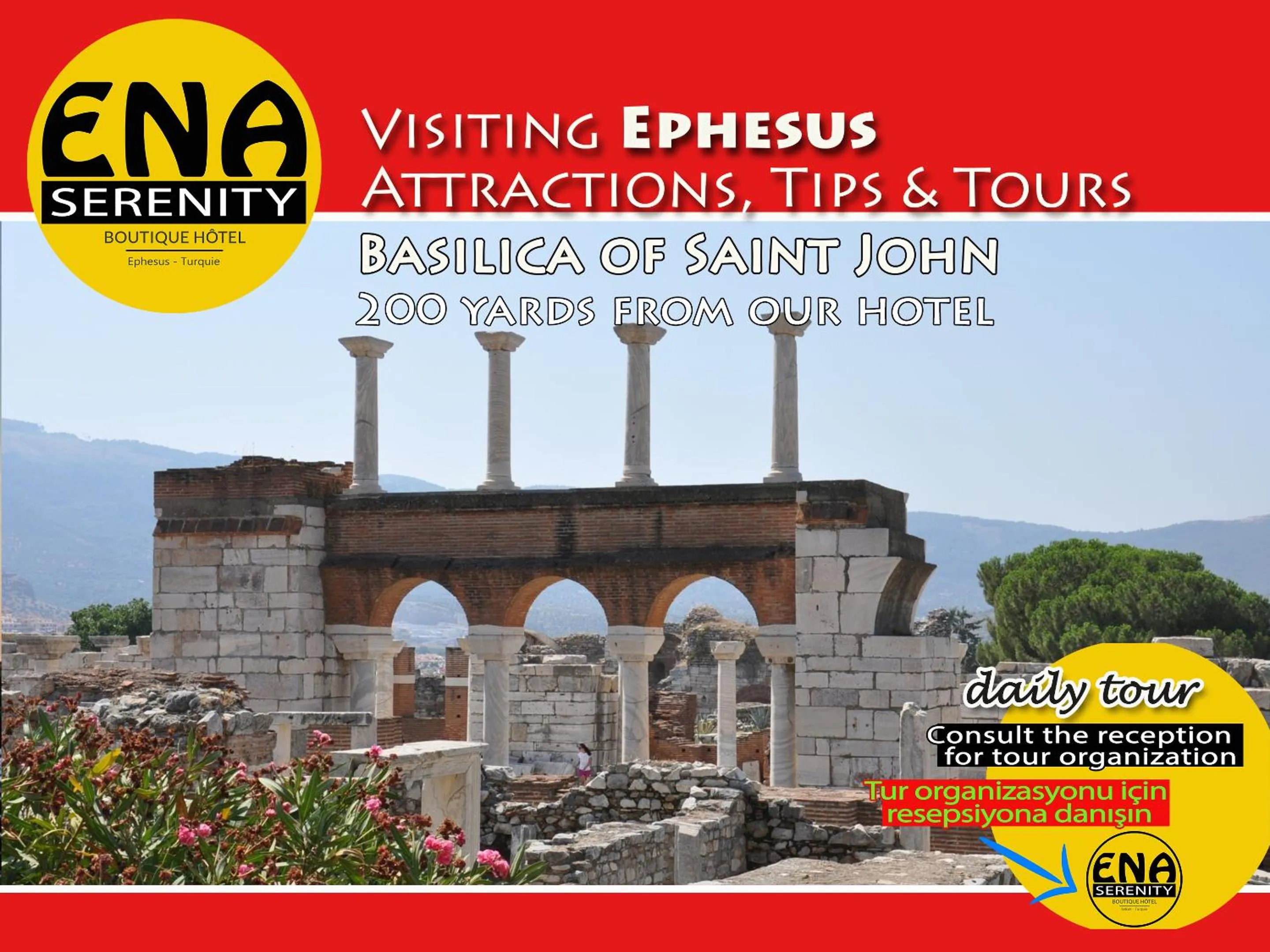 Nearby landmark in ENA Serenity Boutique Hotel Ephesus