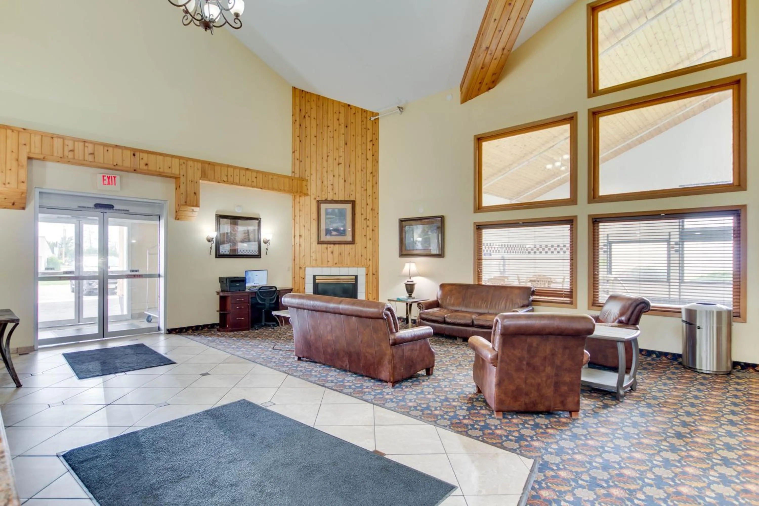 Lobby or reception in Hotel Bemidji