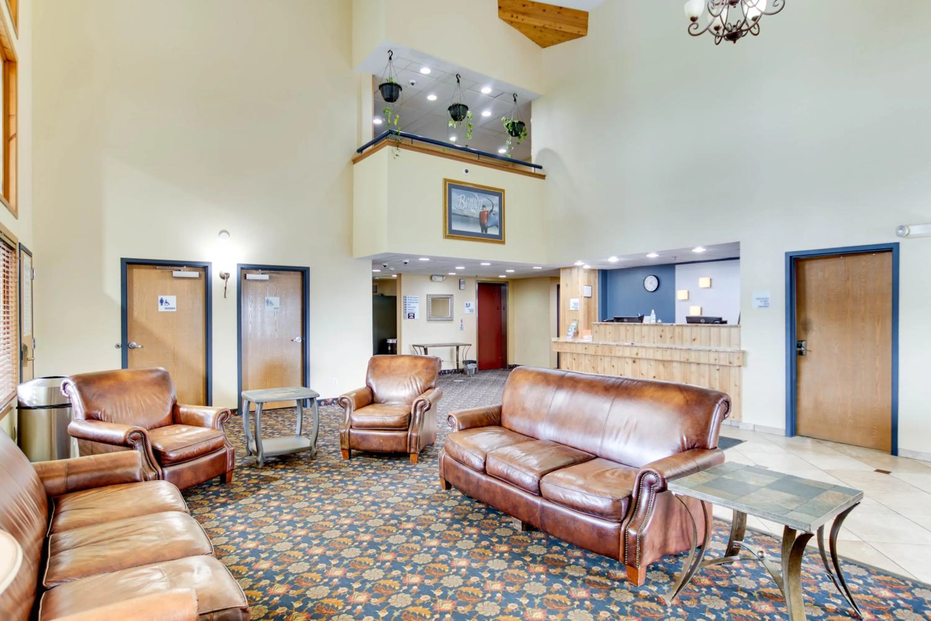 Lobby or reception in Hotel Bemidji