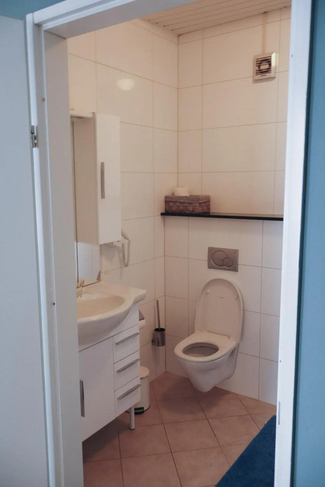 Toilet in Hotel Brasserie de Kroon