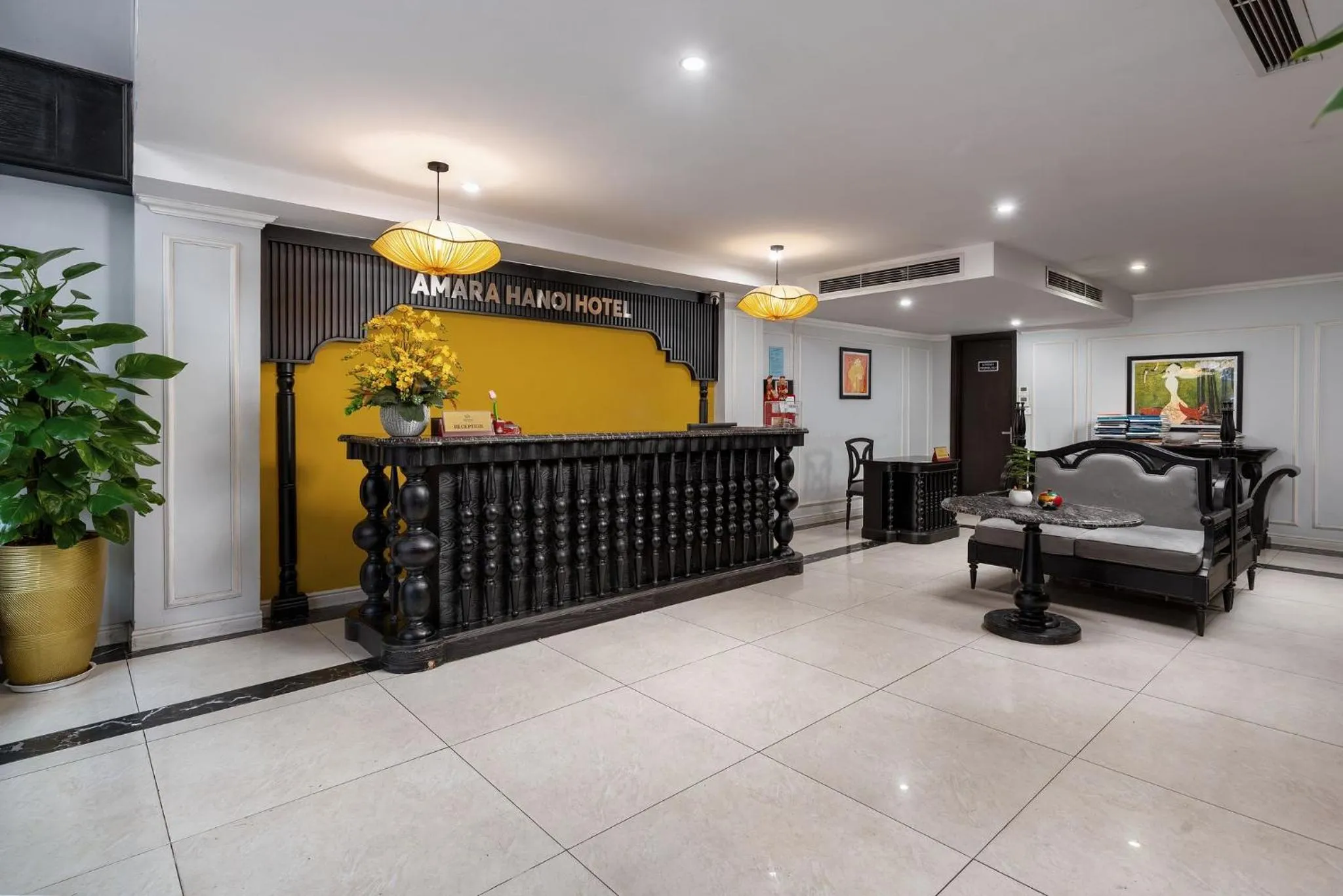 Lobby or reception in Amara Hanoi Hotel and Spa