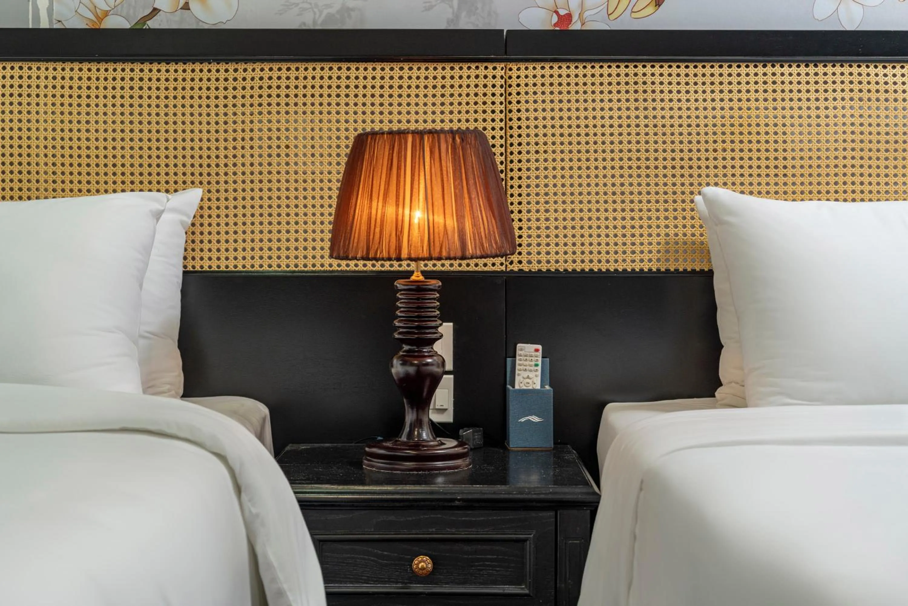 Bed in Amara Hanoi Hotel and Spa