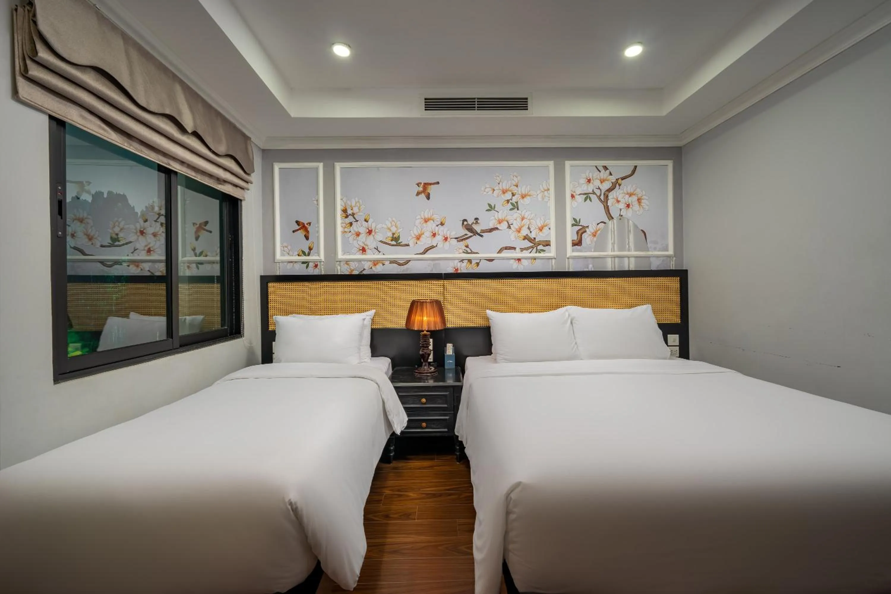Bed in Amara Hanoi Hotel and Spa