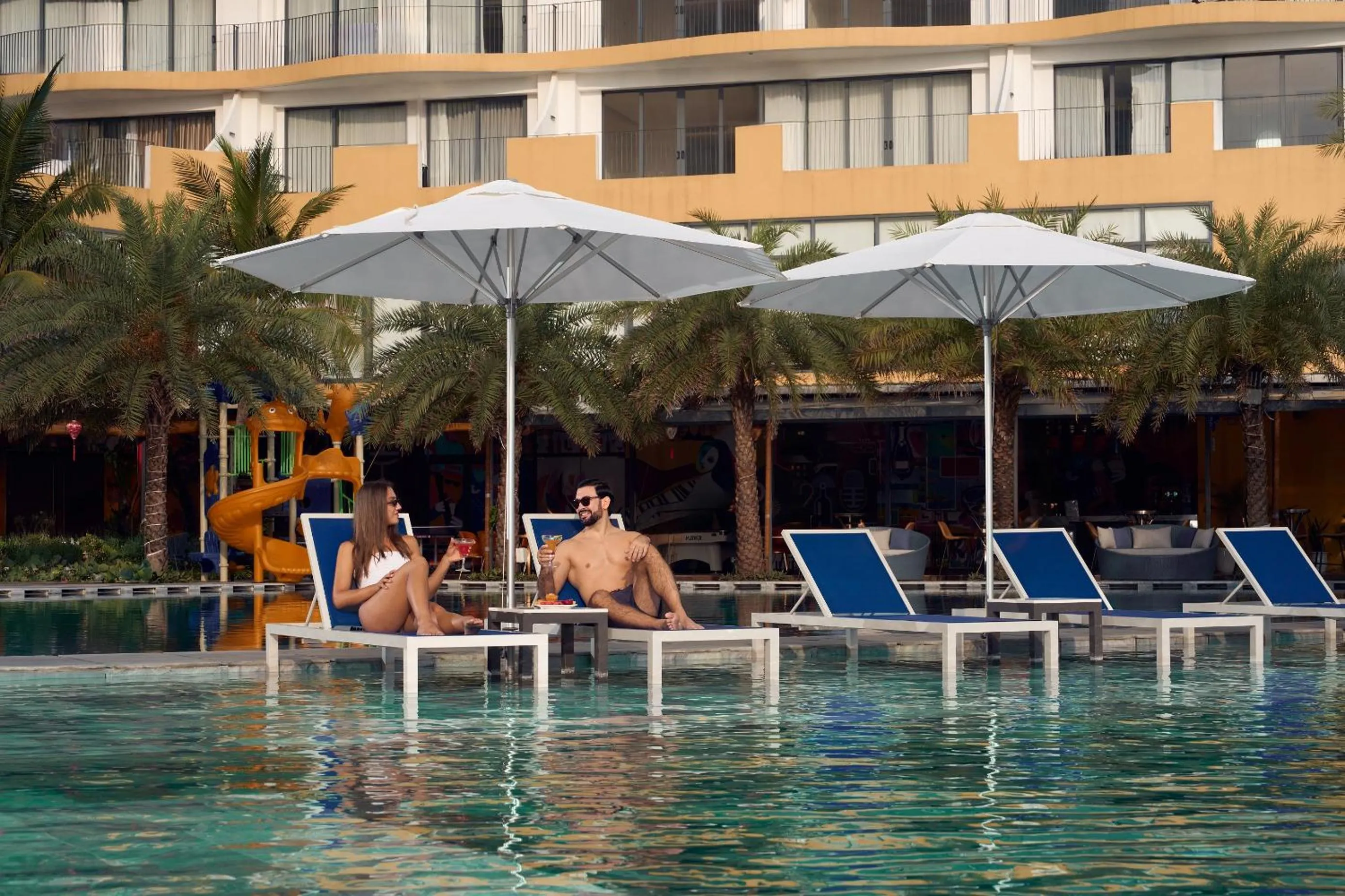 Pool view in Hoi An Royal Beachfront Villas
