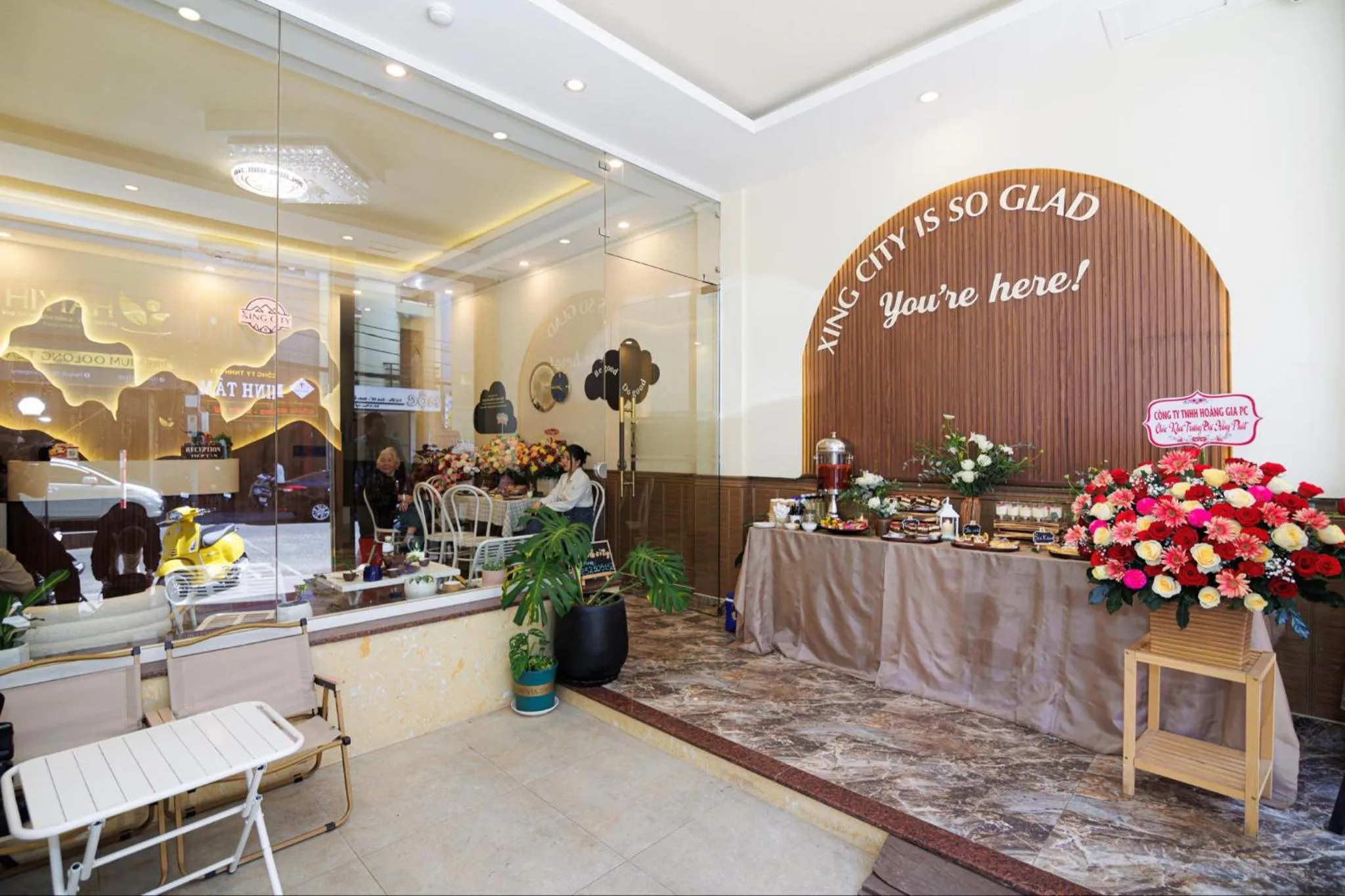 Restaurant/places to eat in Xing City Hotel Dalat