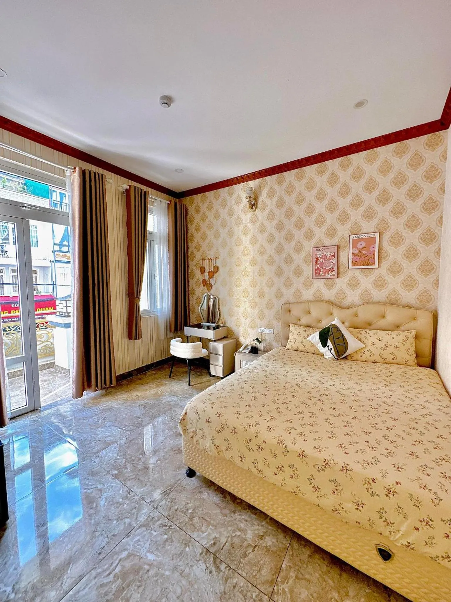 Bedroom, Bed in Xing City Hotel Dalat