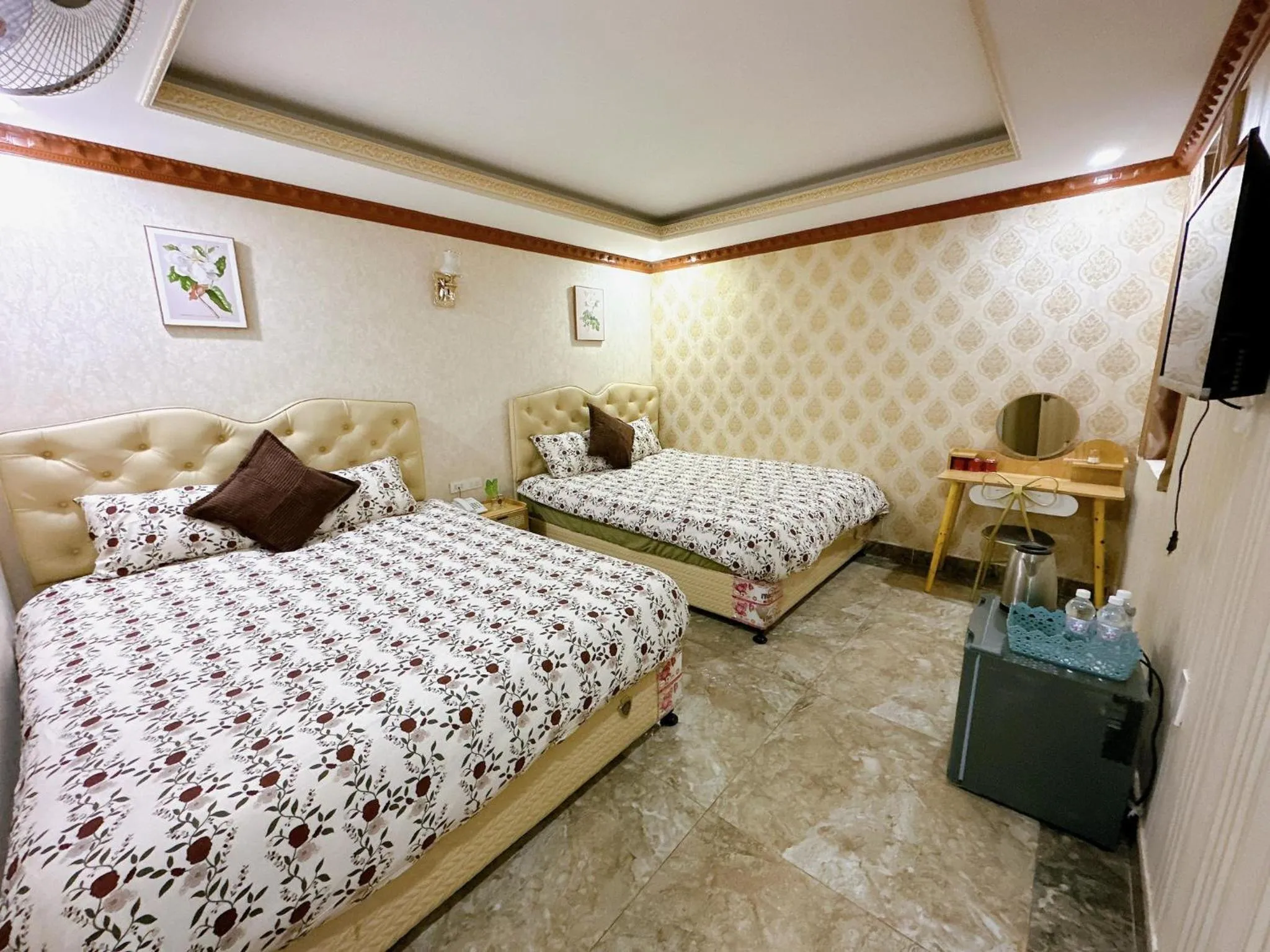 Bed in Xing City Hotel Dalat