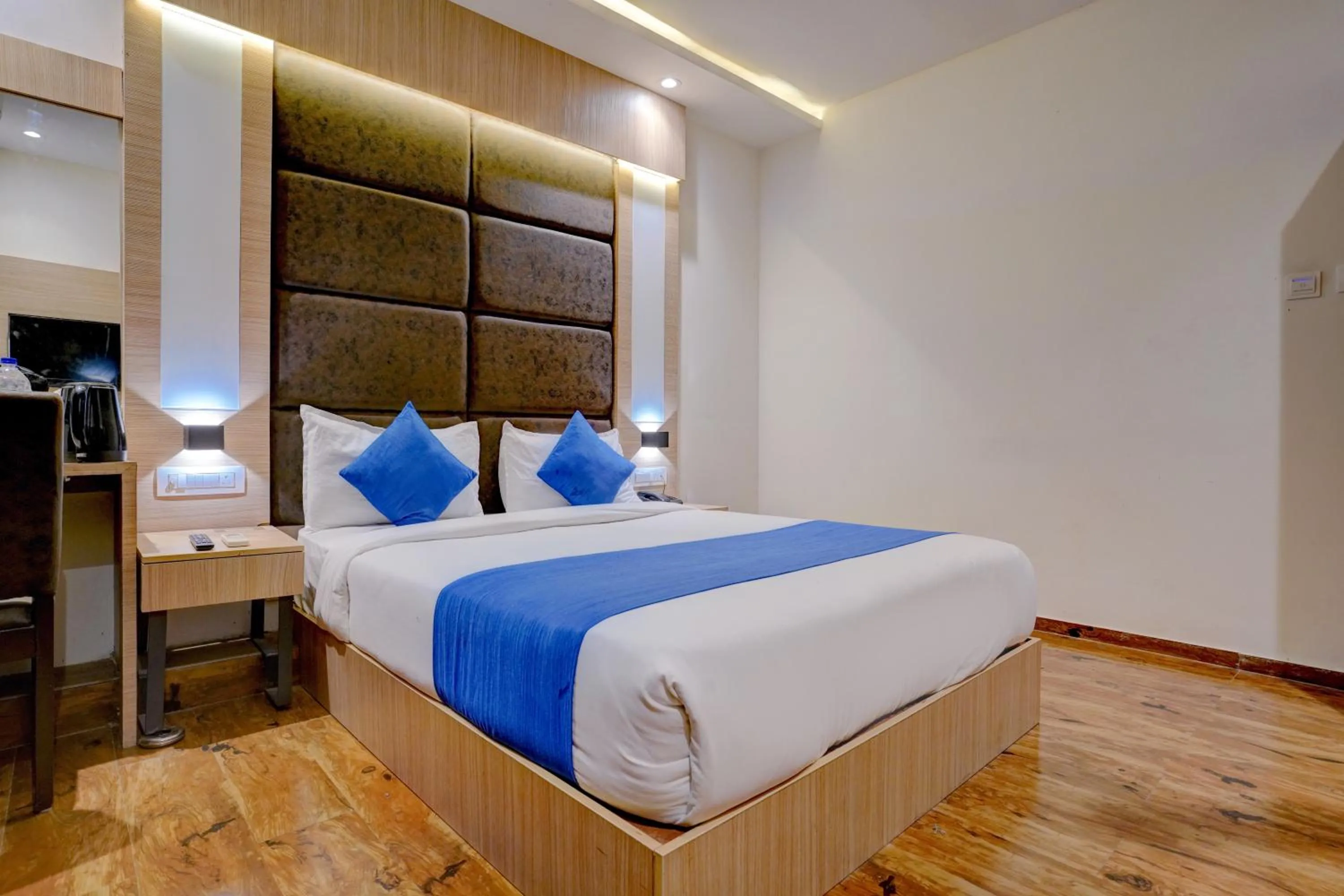 Bed in Hotel Gorrion